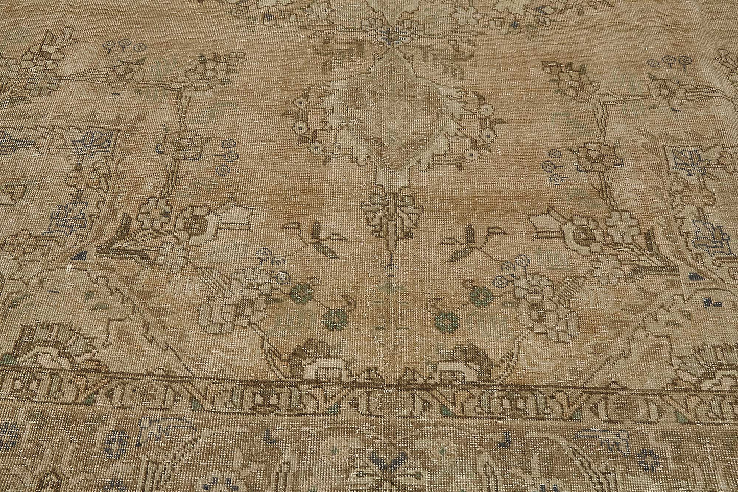 10x12 Beige Vintage Large Area Rug - 50243