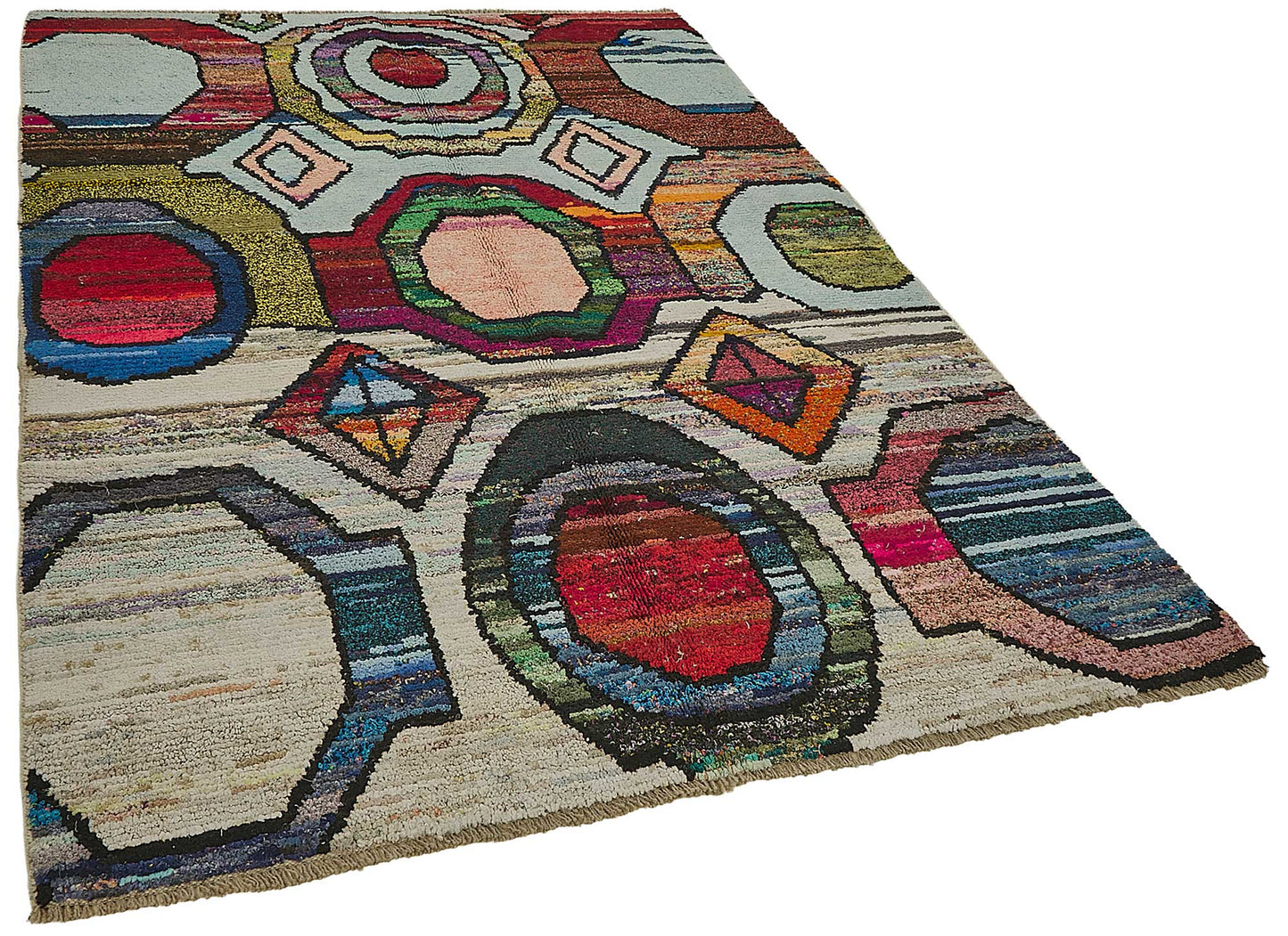 6x8 Multicolor Recycled Chaput Rug - 50252
