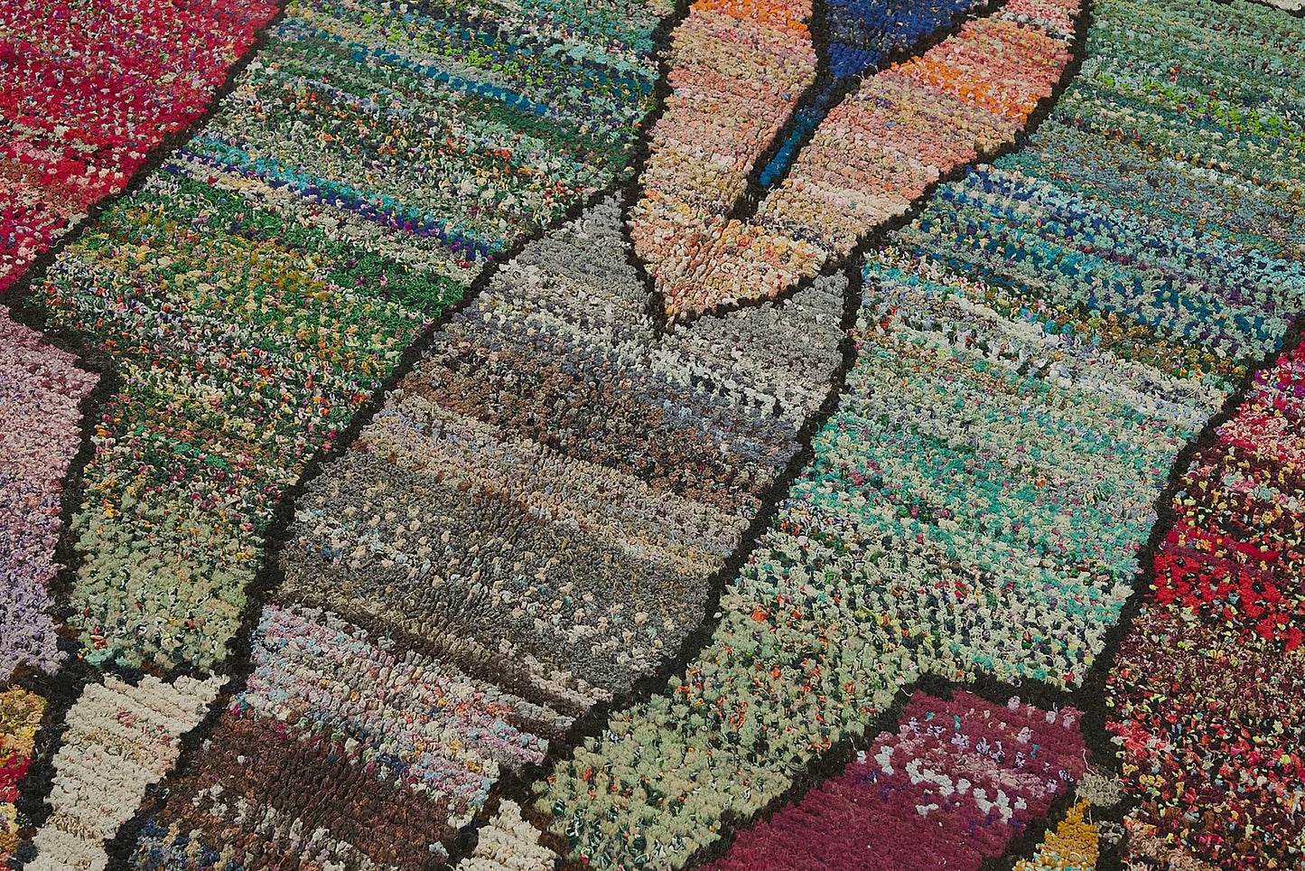 5x8 Multicolor Recycled Chaput Rug - 50280