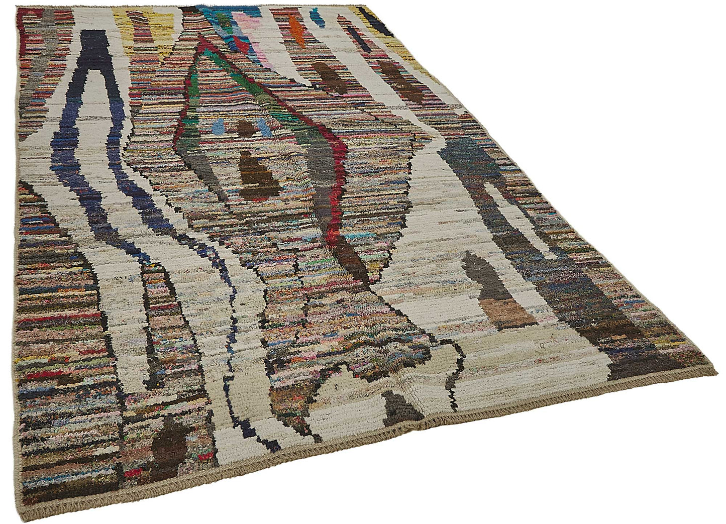 6x9 Multicolor Recycled Chaput Rug - 50282