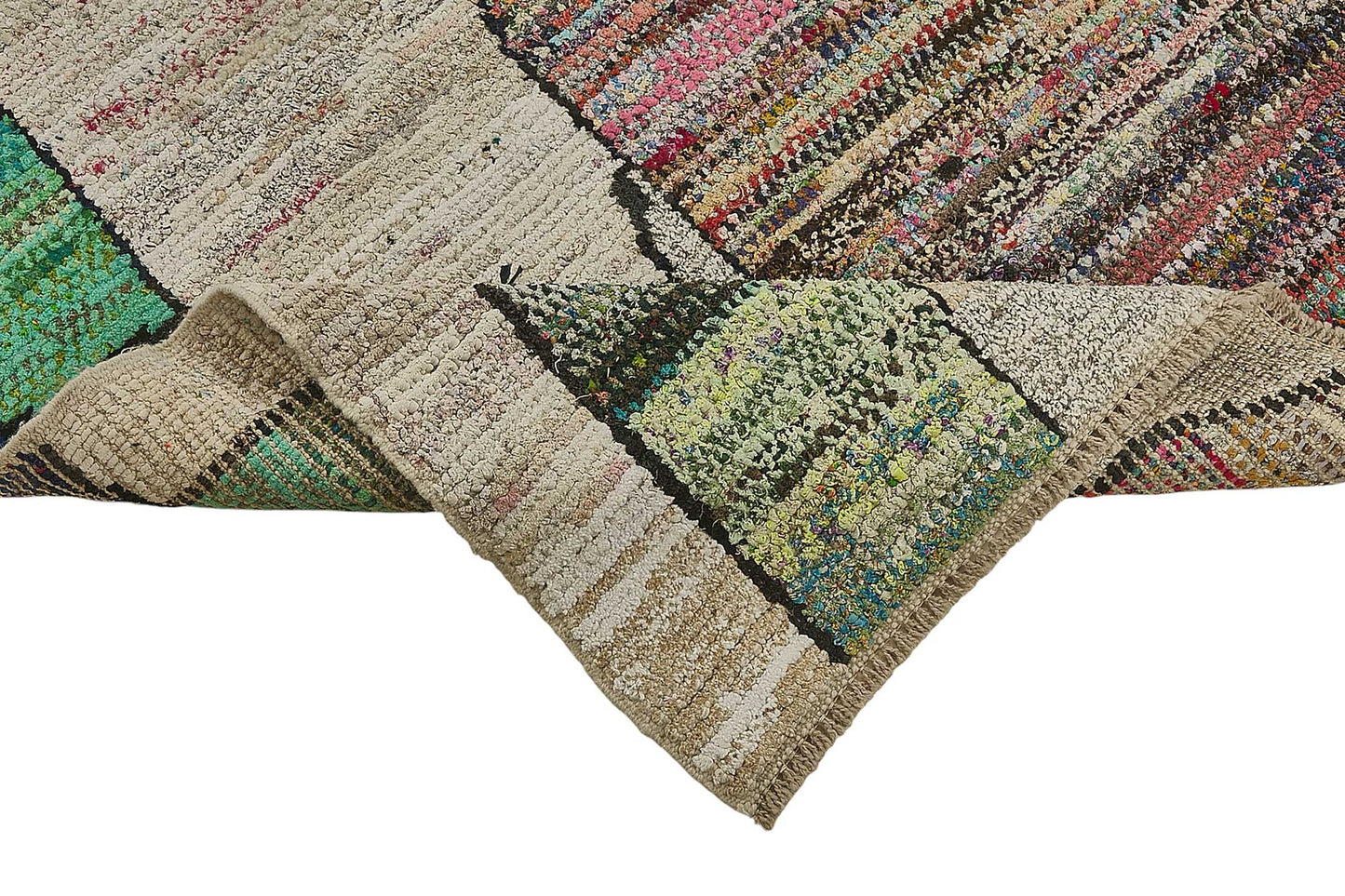 7x10 Multicolor Recycled Chaput Rug - 50287