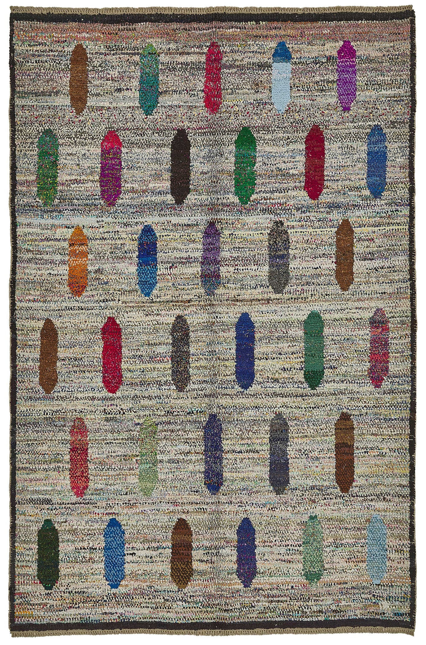 6x10 Multicolor Recycled Chaput Rug - 50290