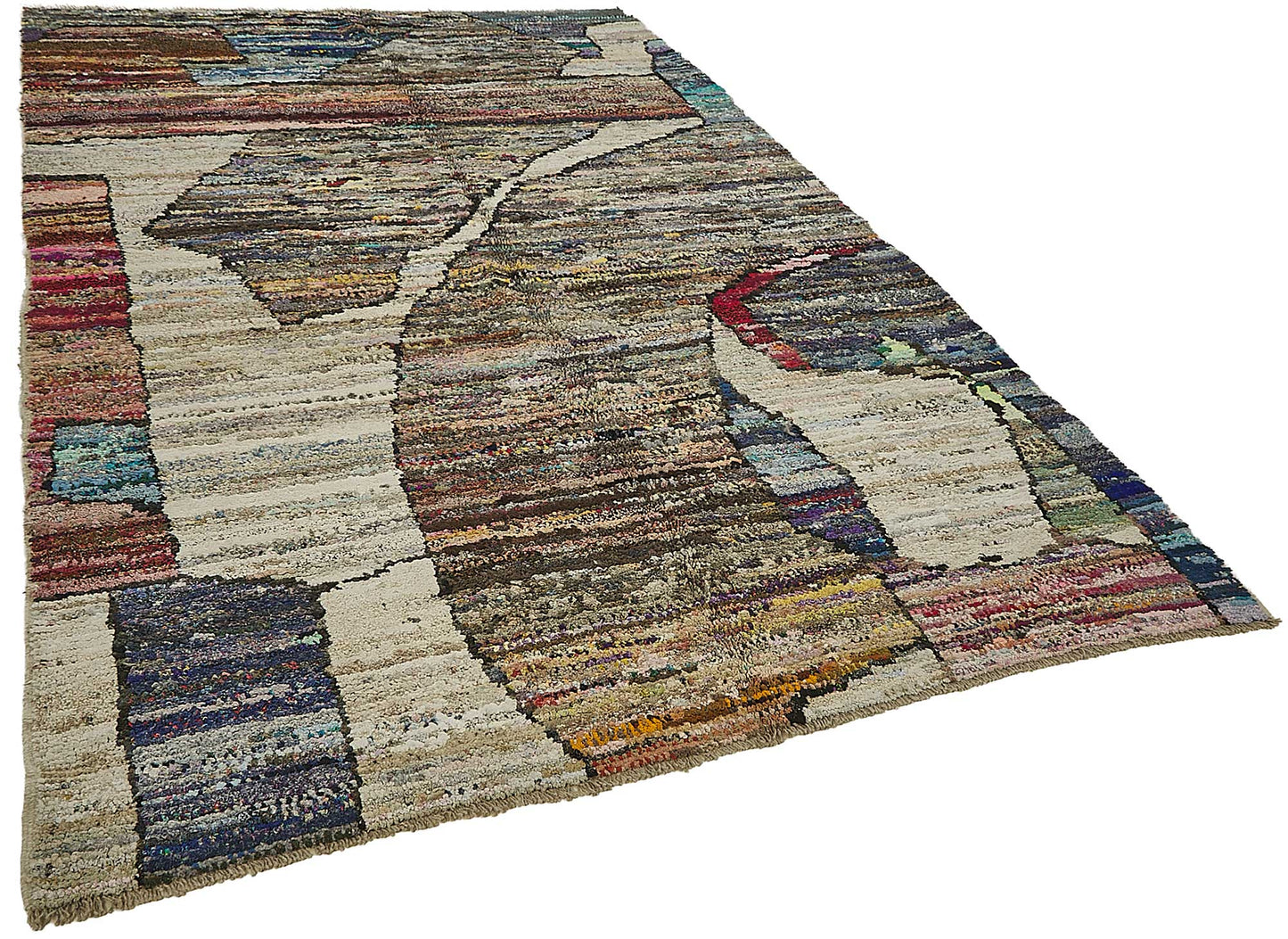 6x10 Multicolor Recycled Chaput Rug - 50293