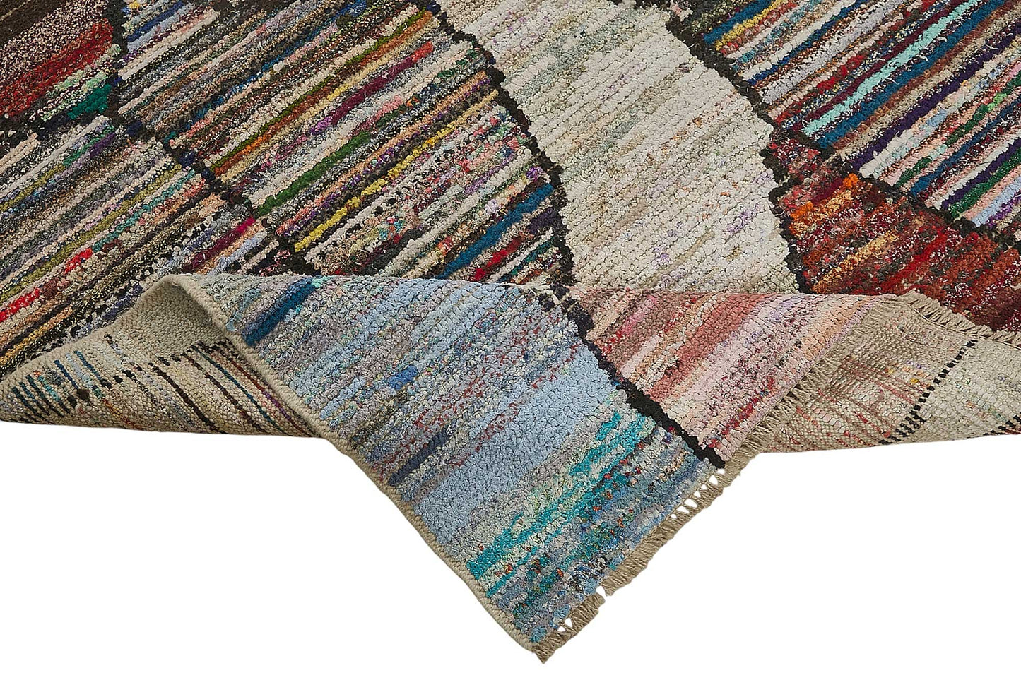 7x11 Multicolor Recycled Chaput Rug - 50295