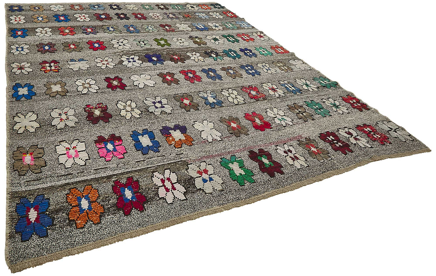 9x11 Multicolor Recycled Chaput Rug - 50296