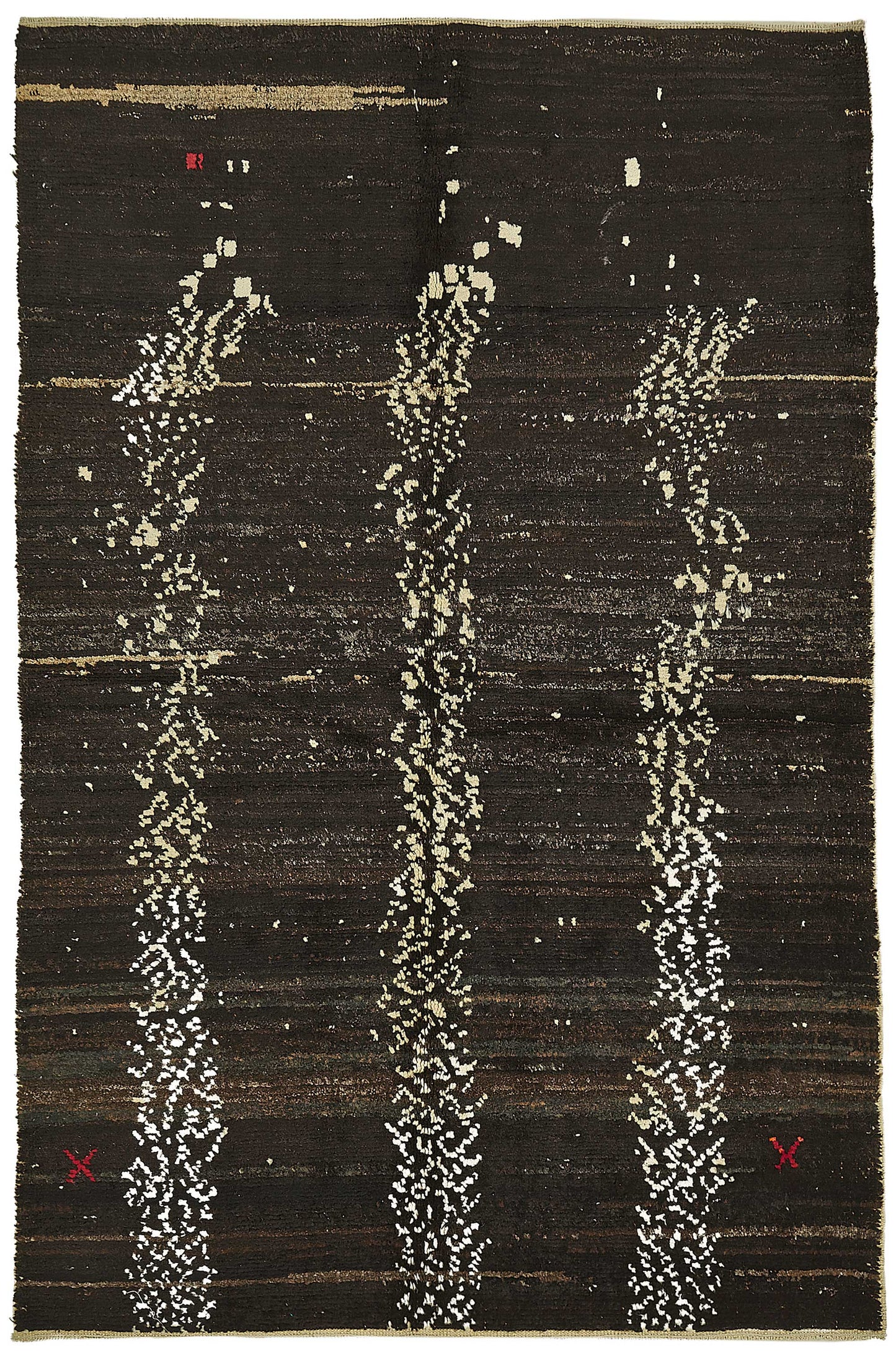 6x8 Black Recycled Chaput Rug - 50301