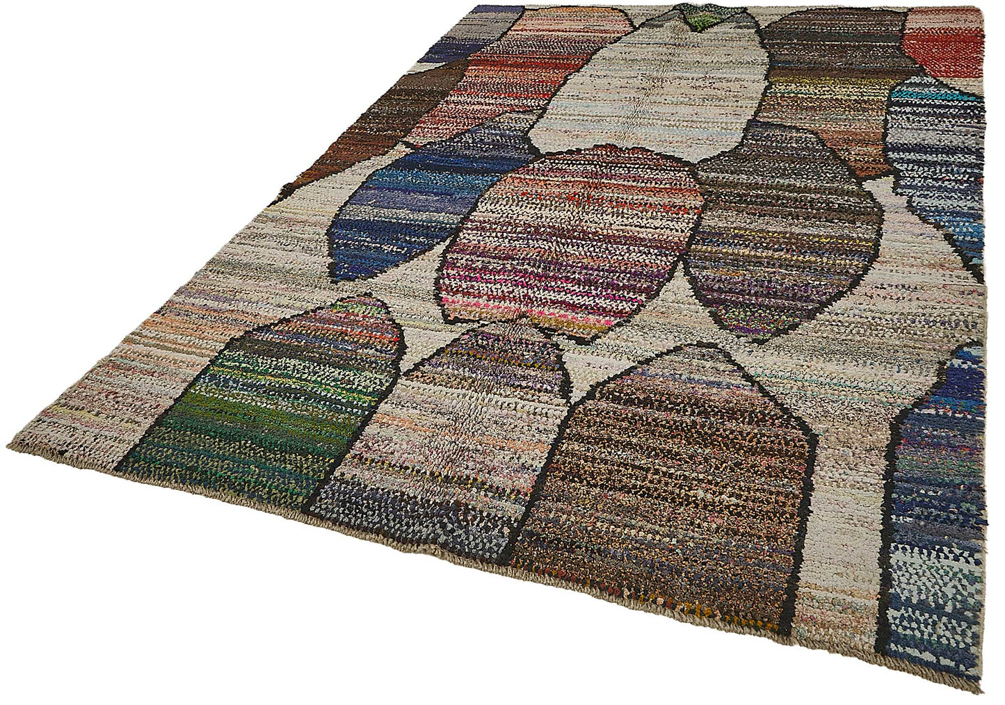 6x8 Multicolor Recycled Chaput Rug - 50307
