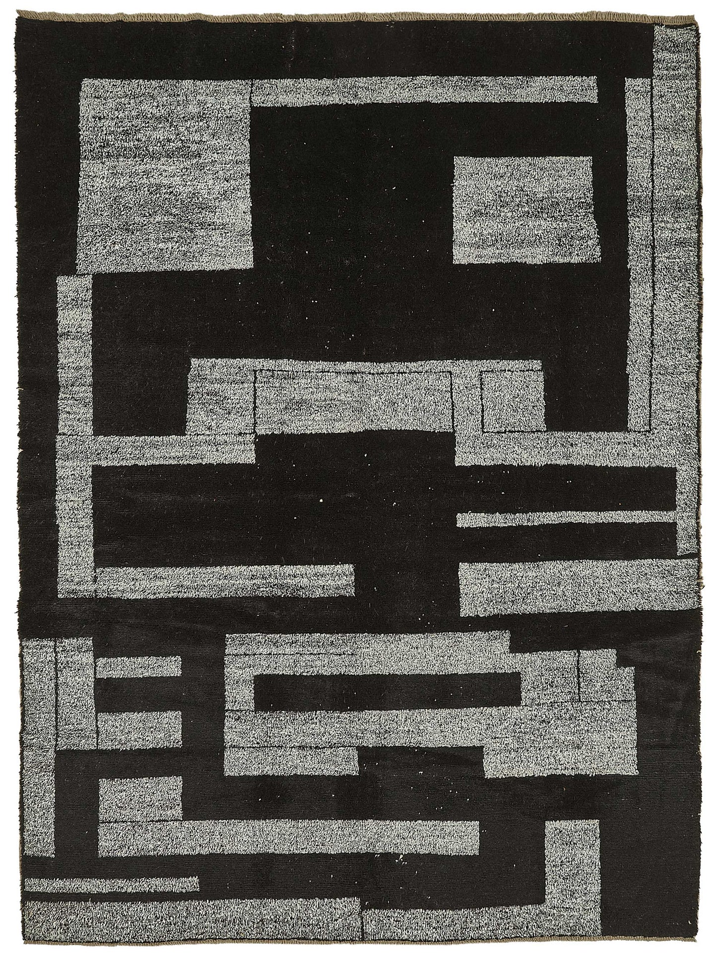 8x11 Black Recycled Chaput Rug - 50319