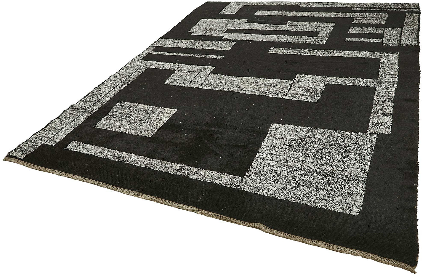 8x11 Black Recycled Chaput Rug - 50319