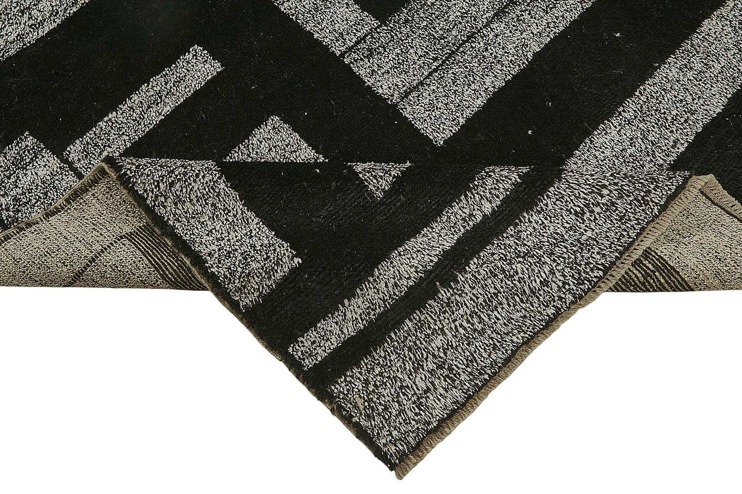 8x11 Black Recycled Chaput Rug - 50319
