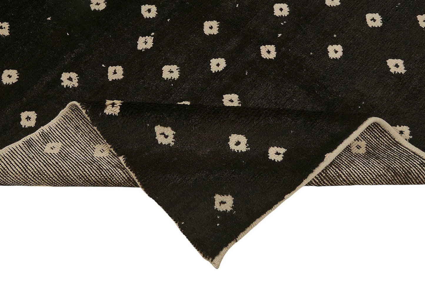 5x8 Black Recycled Chaput Rug - 50324