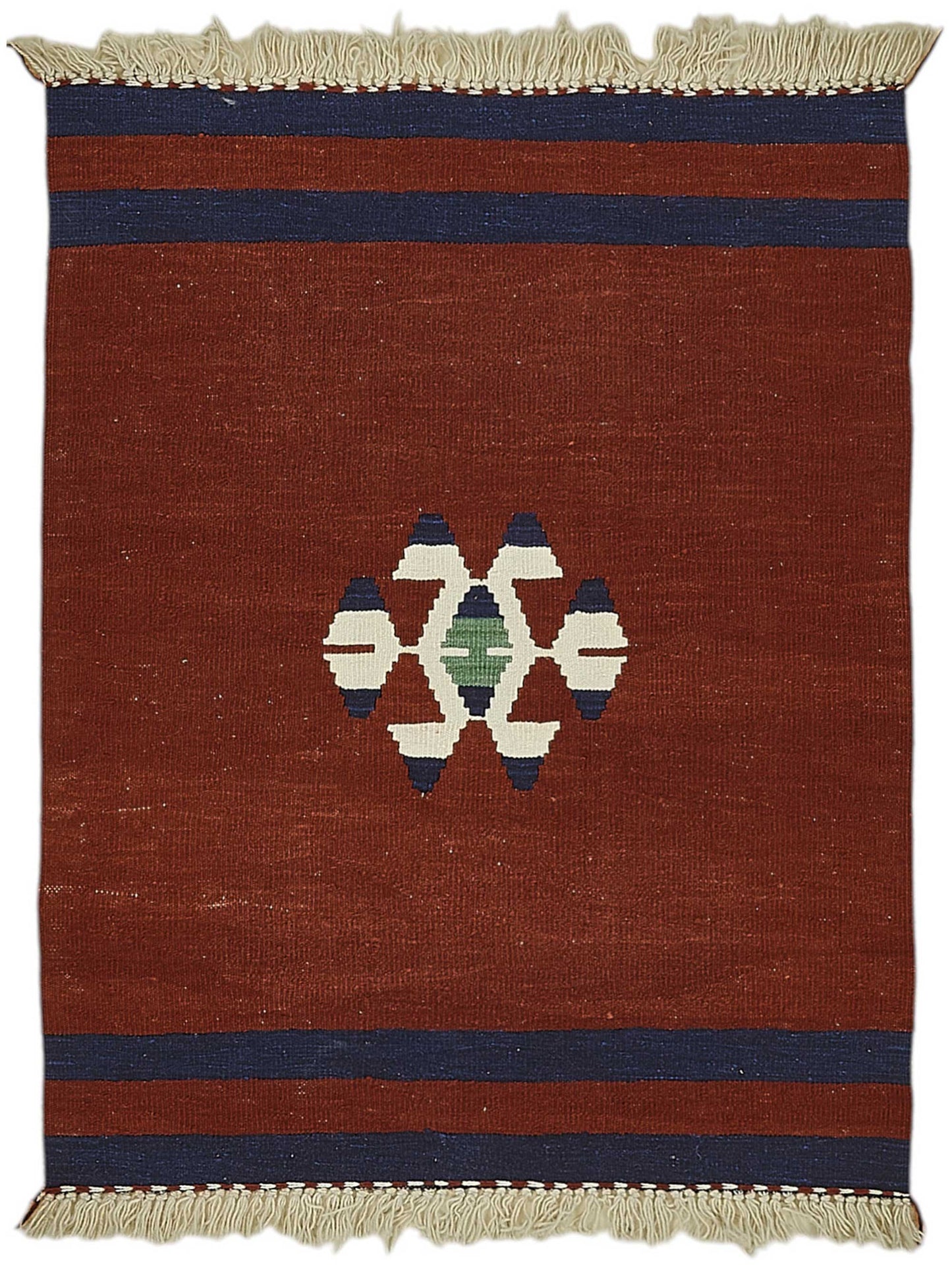 3x4 Handwoven Turkish Wool Kilim Rug - 50343