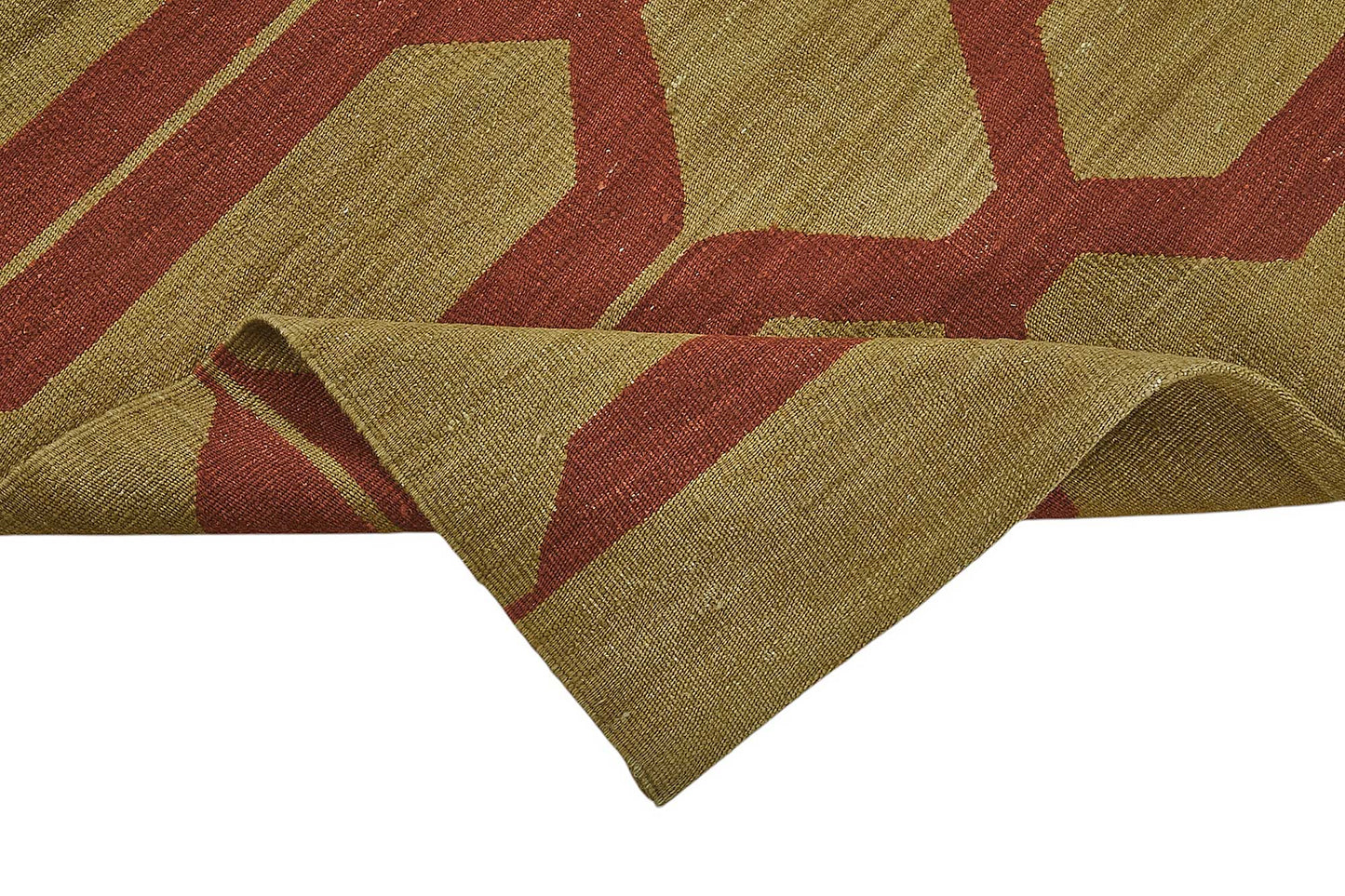 4x6 Handwoven Turkish Wool Kilim Rug - 50387