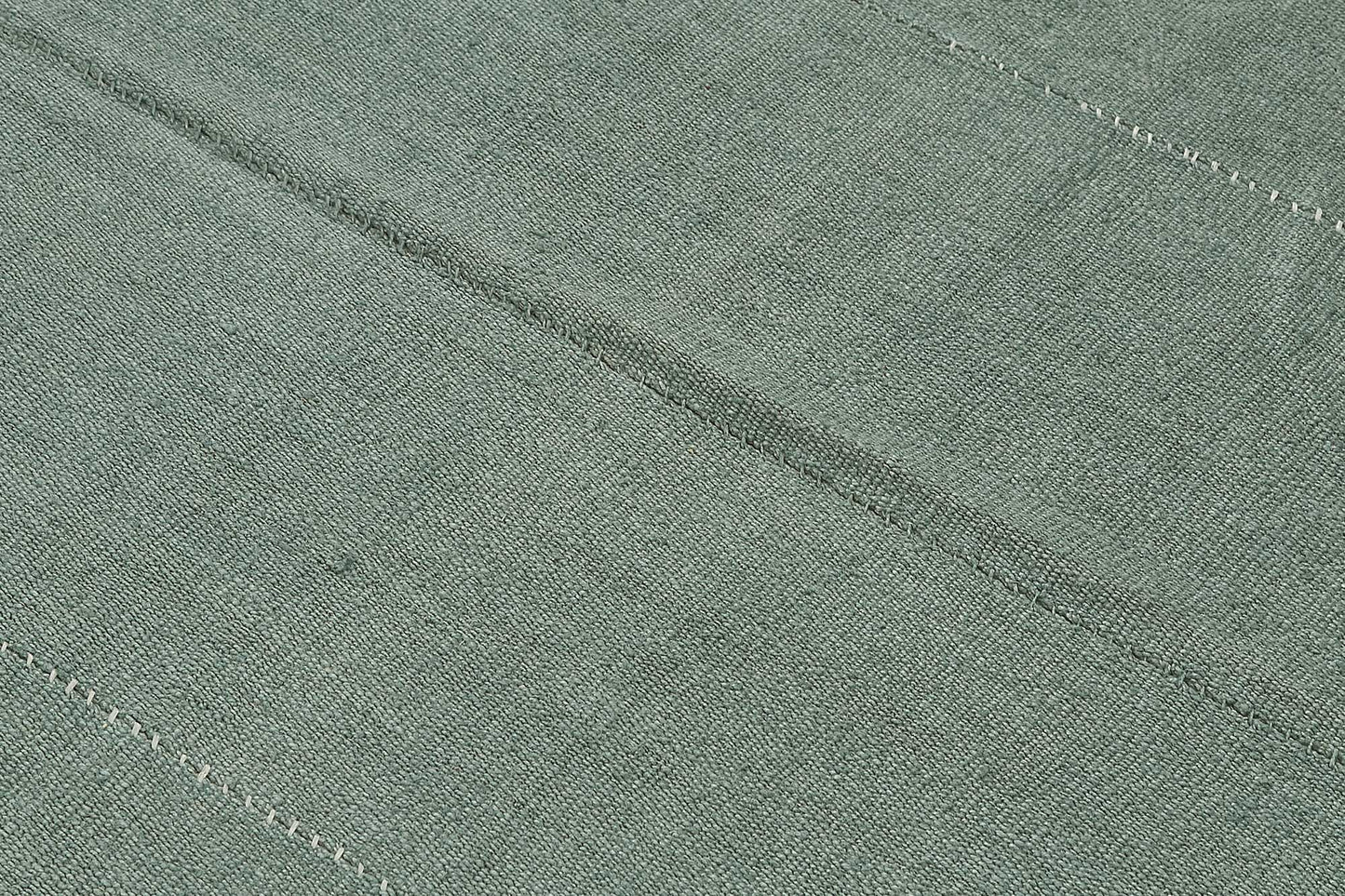 6x6 Blue Color Hemp Kilim Rug - 50399
