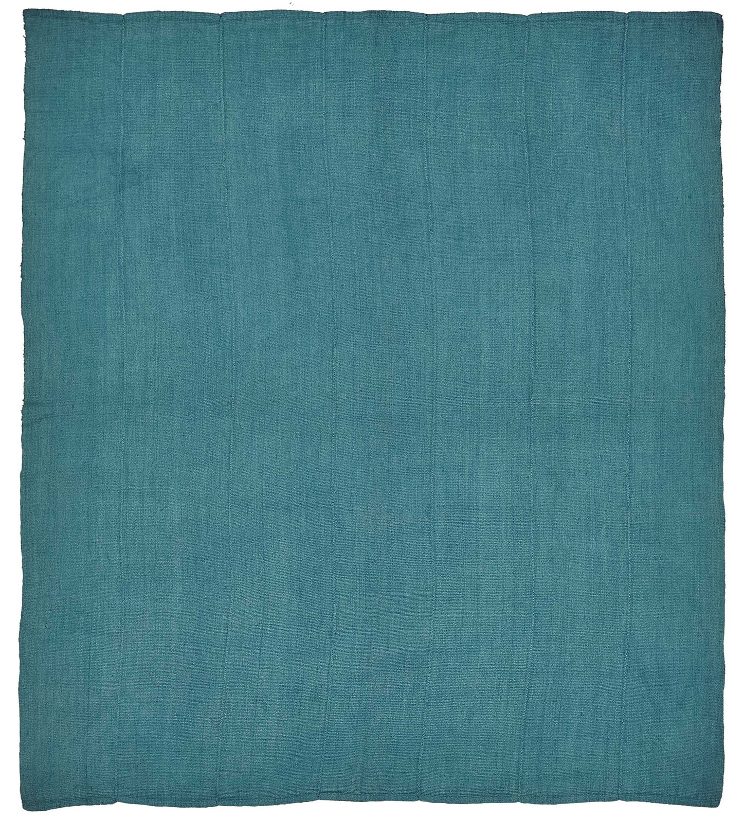 7x7 Blue Color Hemp Kilim Rug - 50404