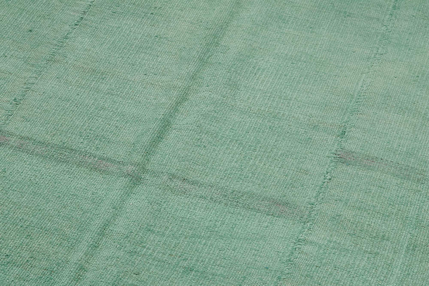 6x9 Turquoise Color Hemp Kilim Rug - 50410