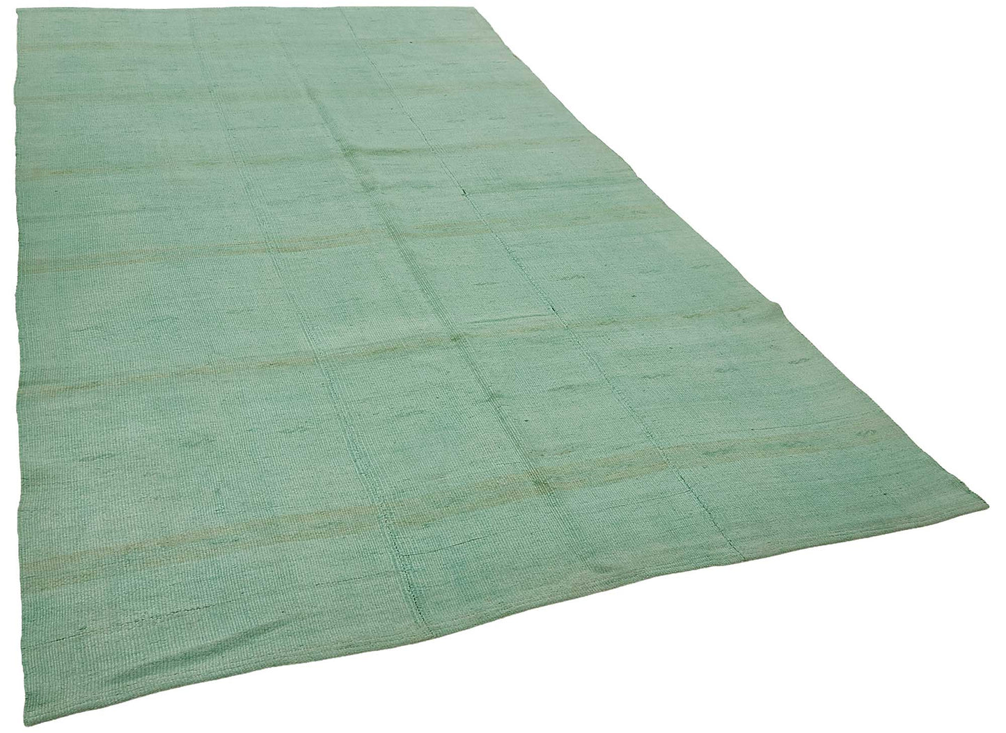 6x10 Turquoise Color Hemp Kilim Rug - 50412
