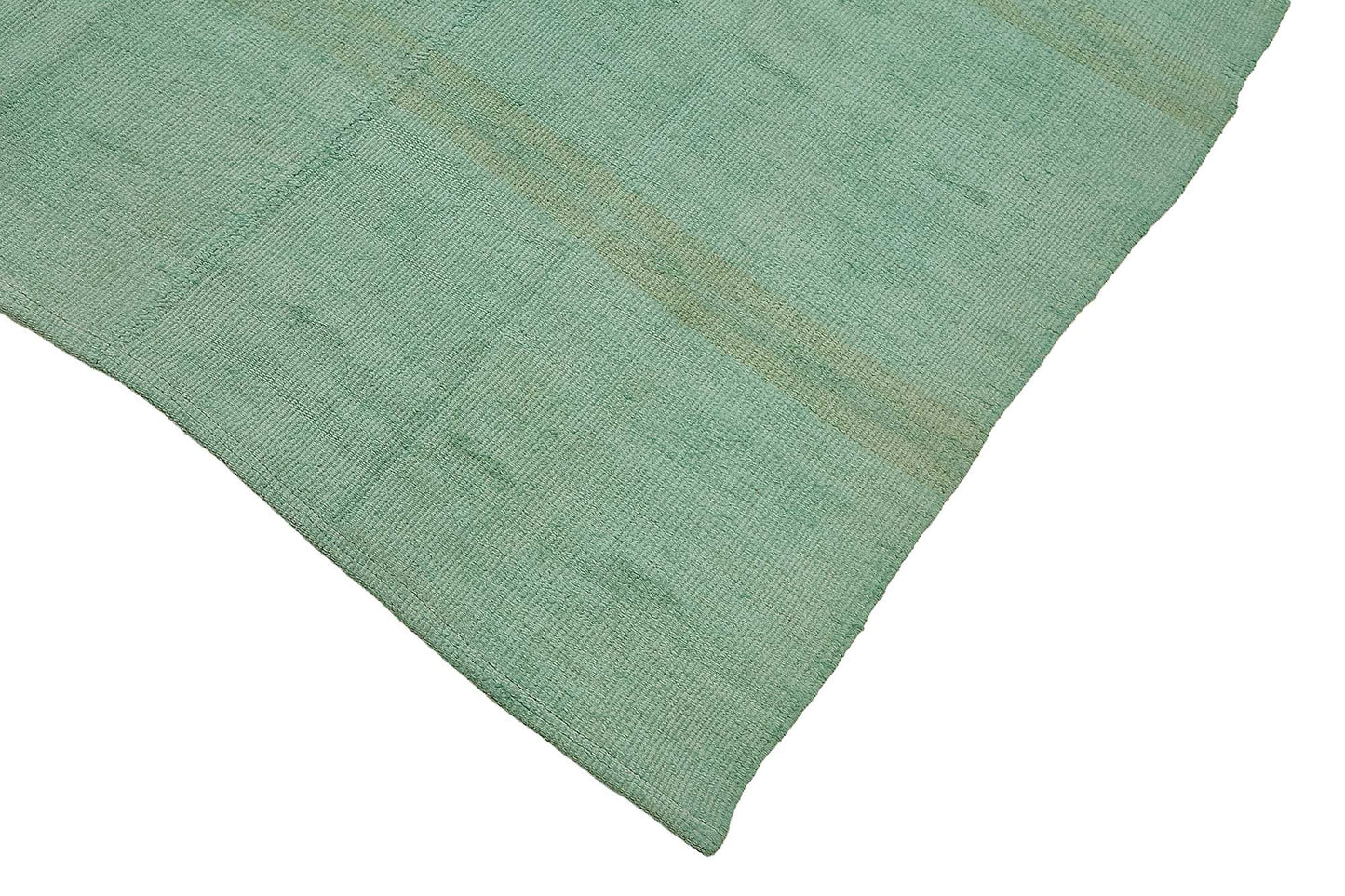 6x10 Turquoise Color Hemp Kilim Rug - 50412