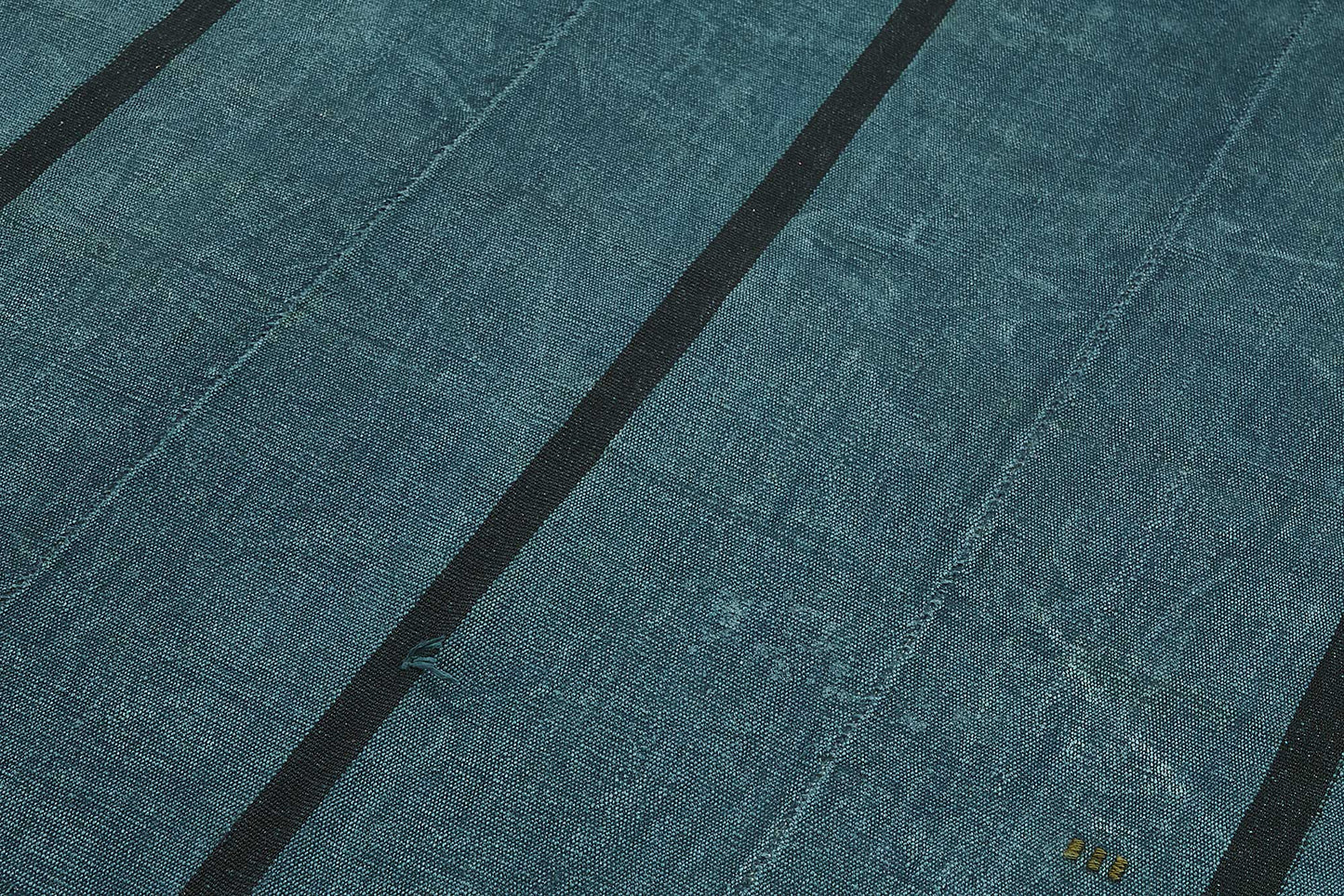 5x8 Blue Color Hemp Kilim Rug - 50413