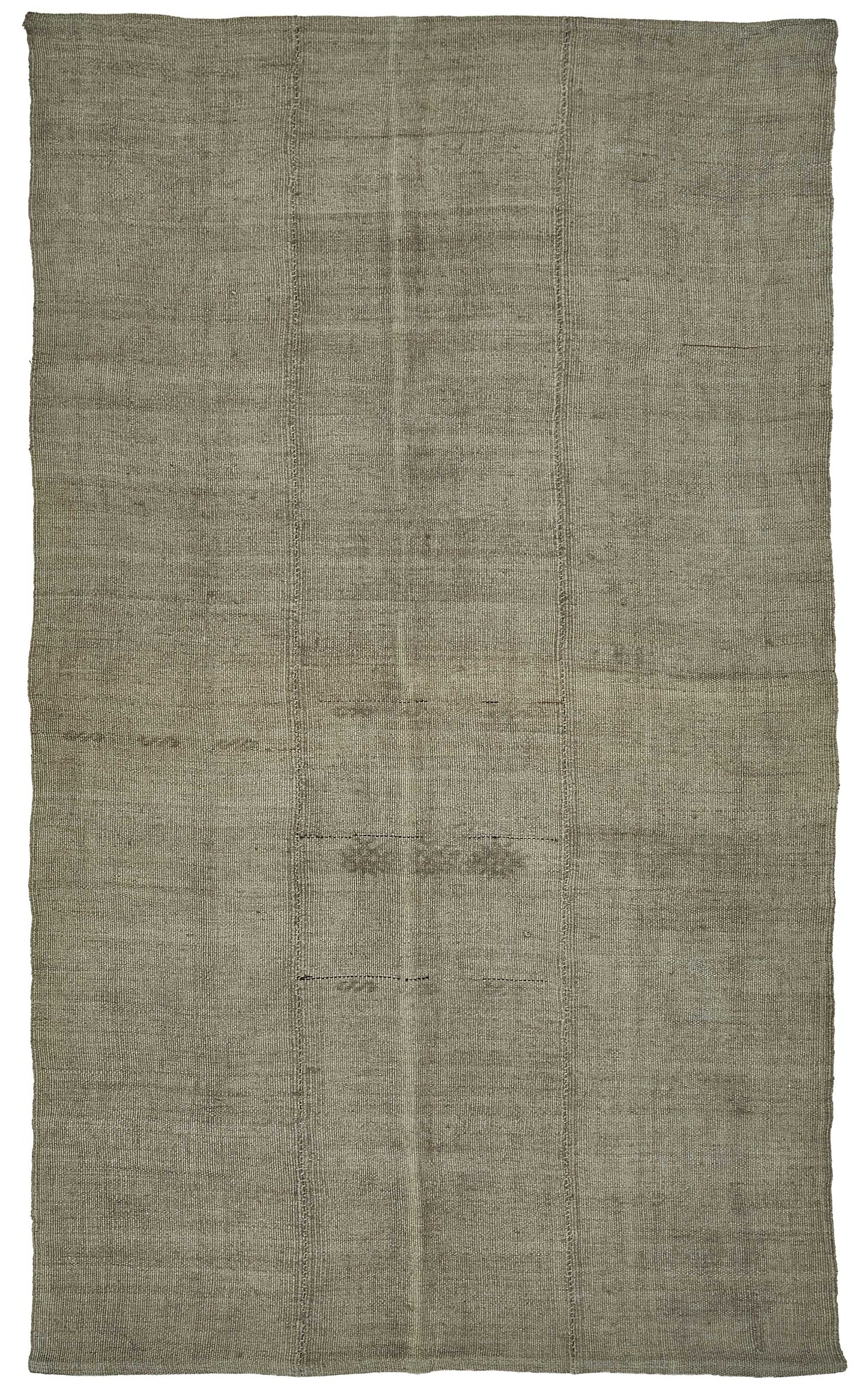 6x10 Brown Color Hemp Kilim Rug - 50421