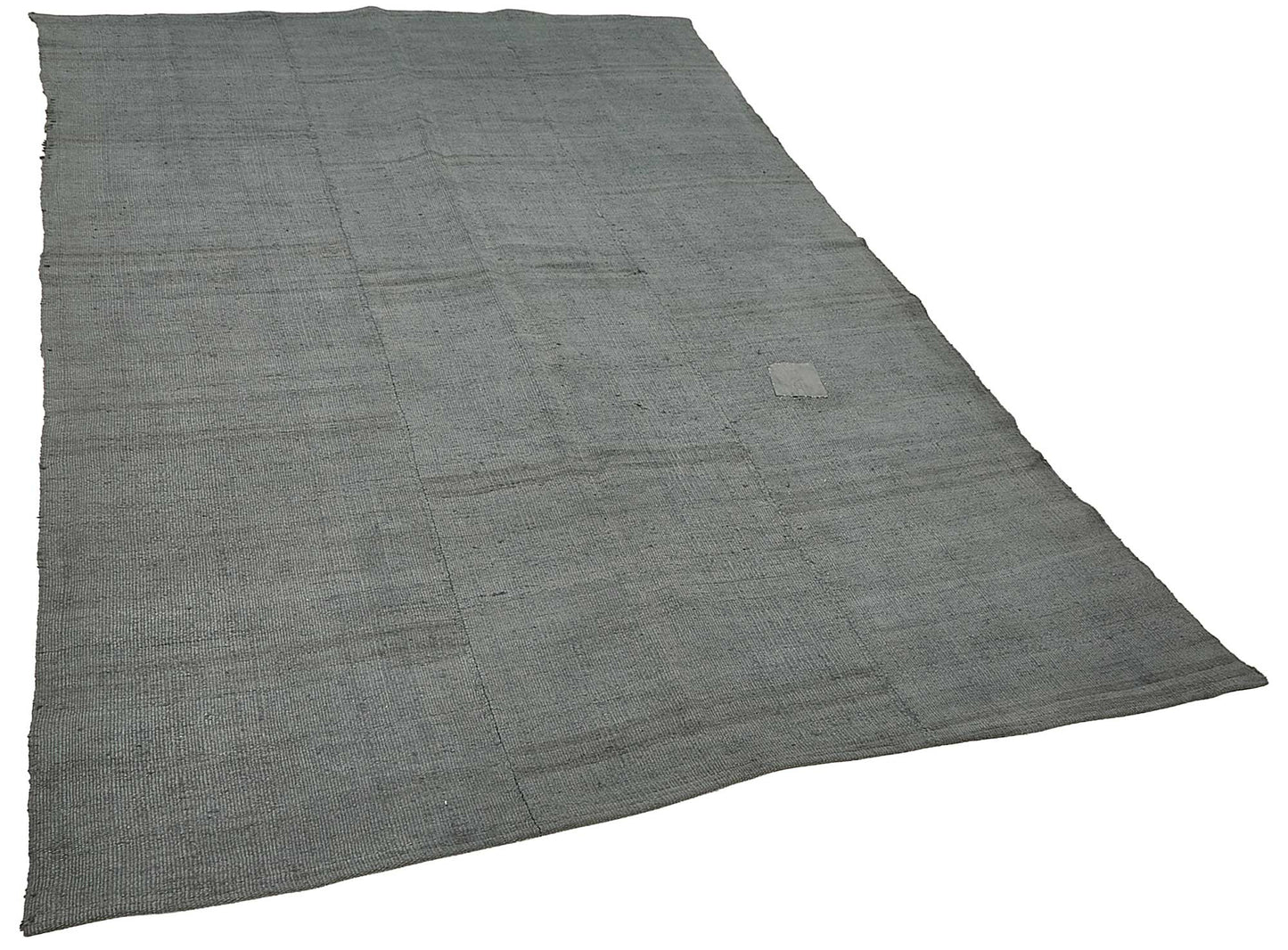 6x9 Grey Color Hemp Kilim Rug - 50422