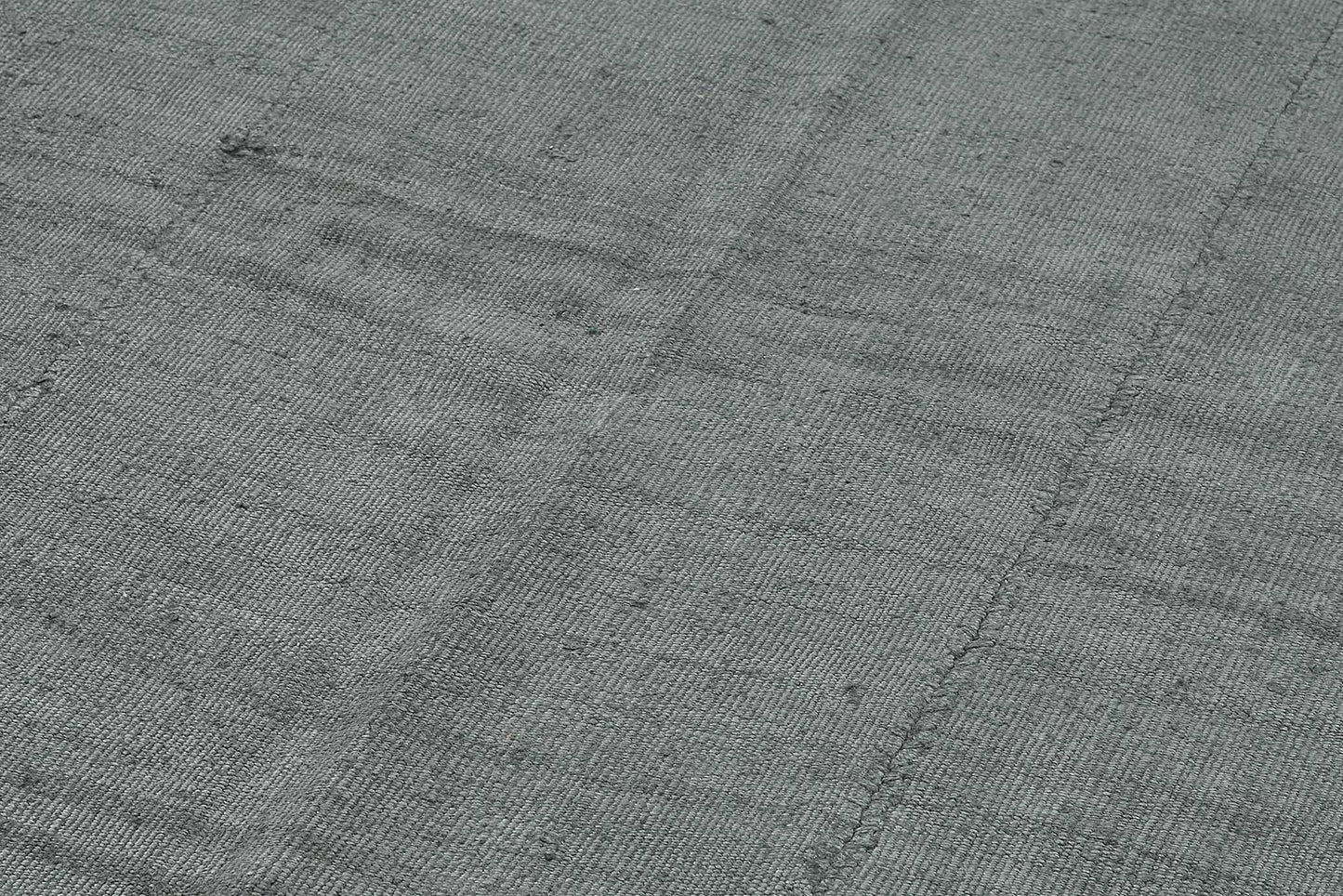 6x9 Grey Color Hemp Kilim Rug - 50422