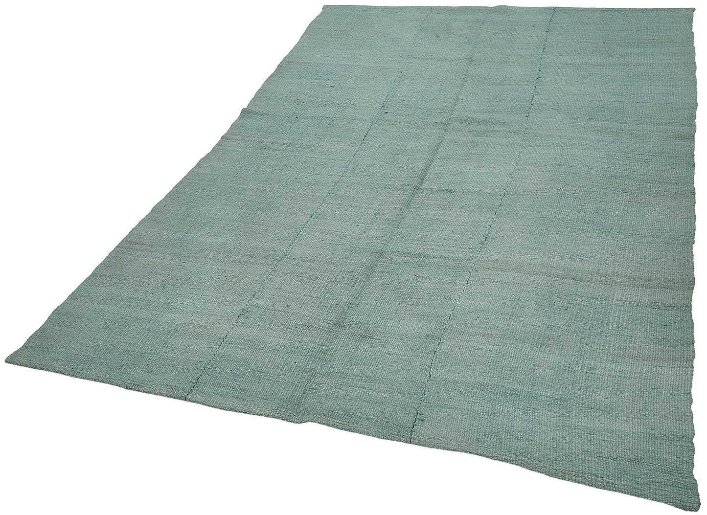5x8 Blue Color Hemp Kilim Rug - 50425