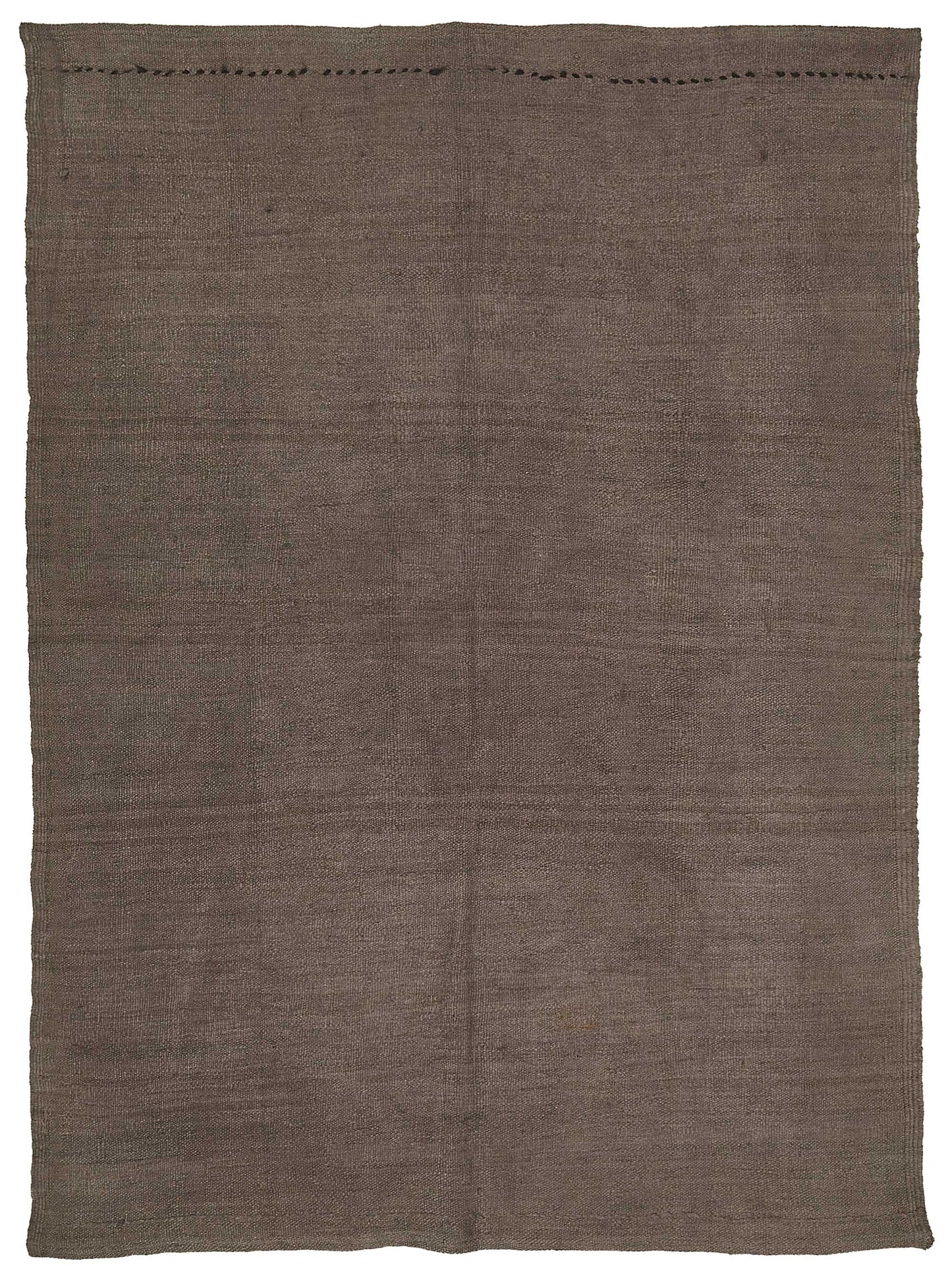 5x8 Brown Color Hemp Kilim Rug - 50426