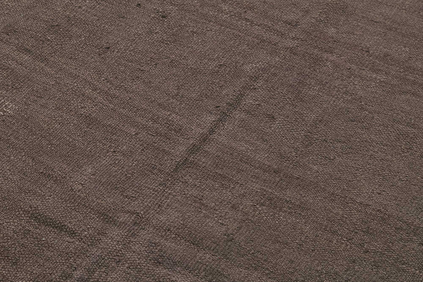 5x8 Brown Color Hemp Kilim Rug - 50426