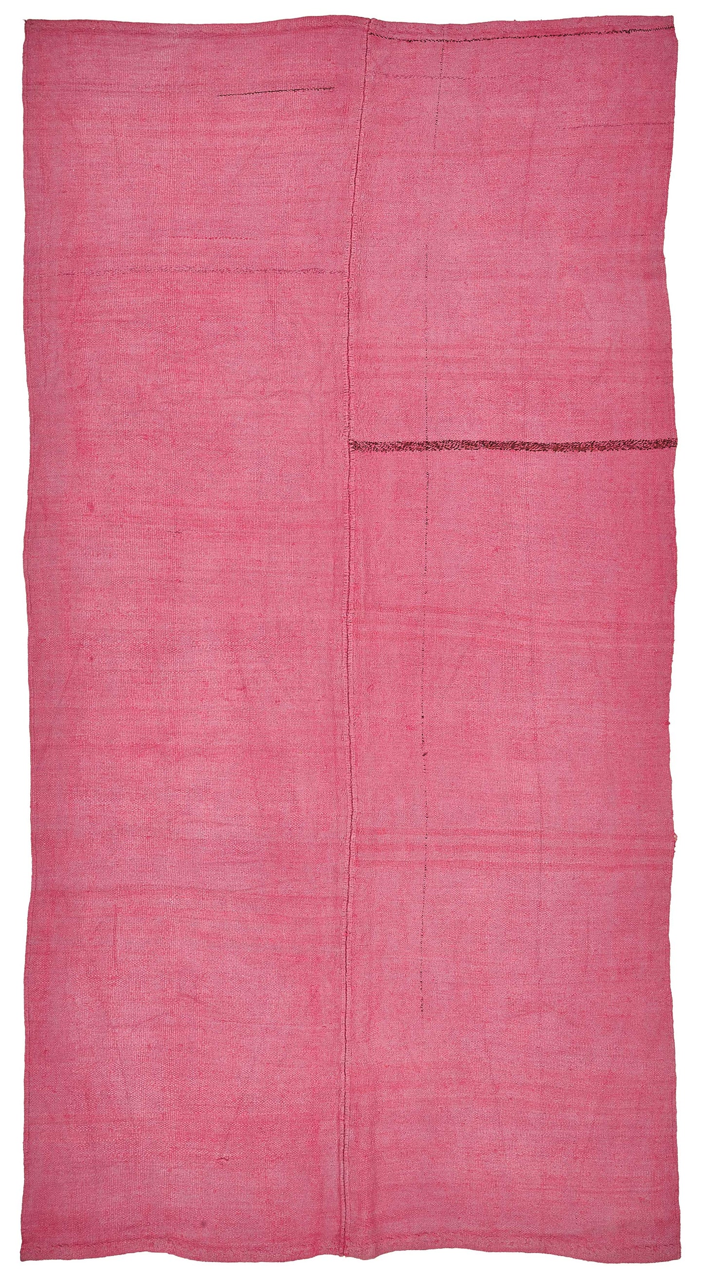 5x10 Pink Color Hemp Kilim Rug - 50442