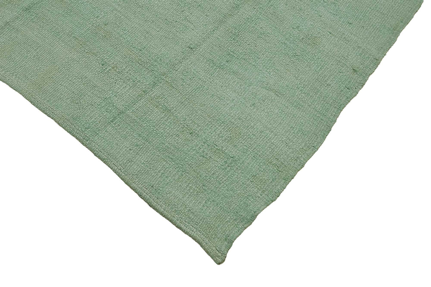 5x9 Turquoise Color Hemp Kilim Rug - 50443