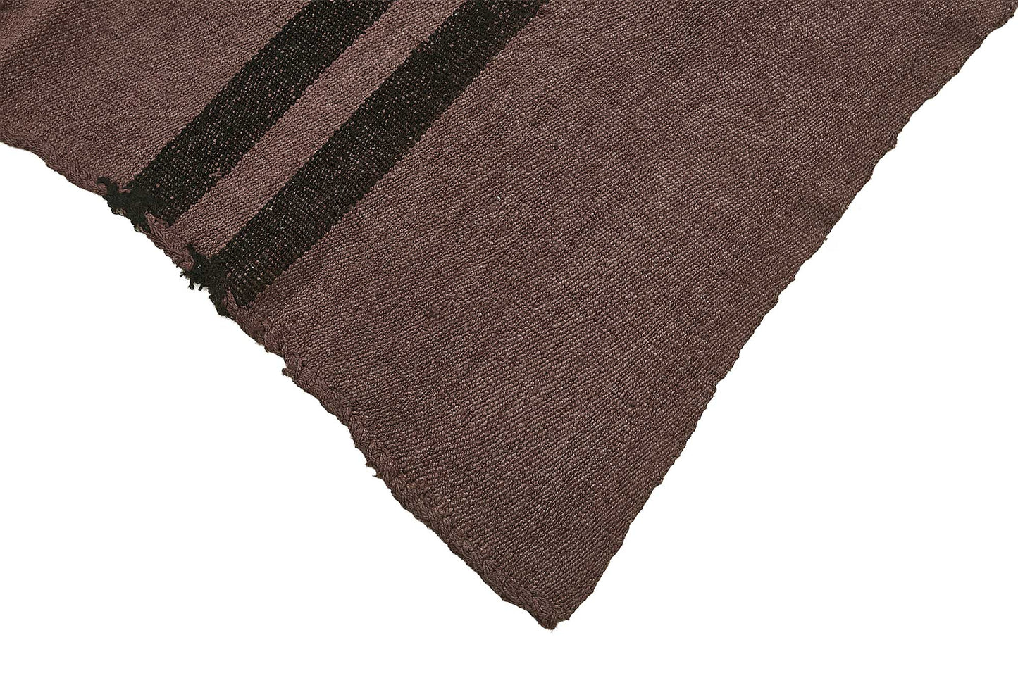 5x7 Brown Color Hemp Kilim Rug - 50446