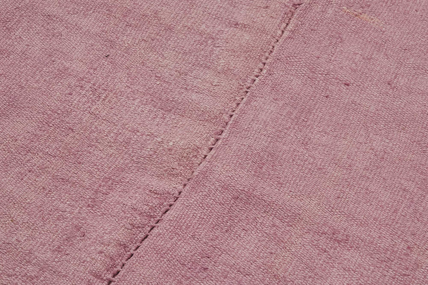 4x12 Pink Color Hemp Kilim Rug - 50457