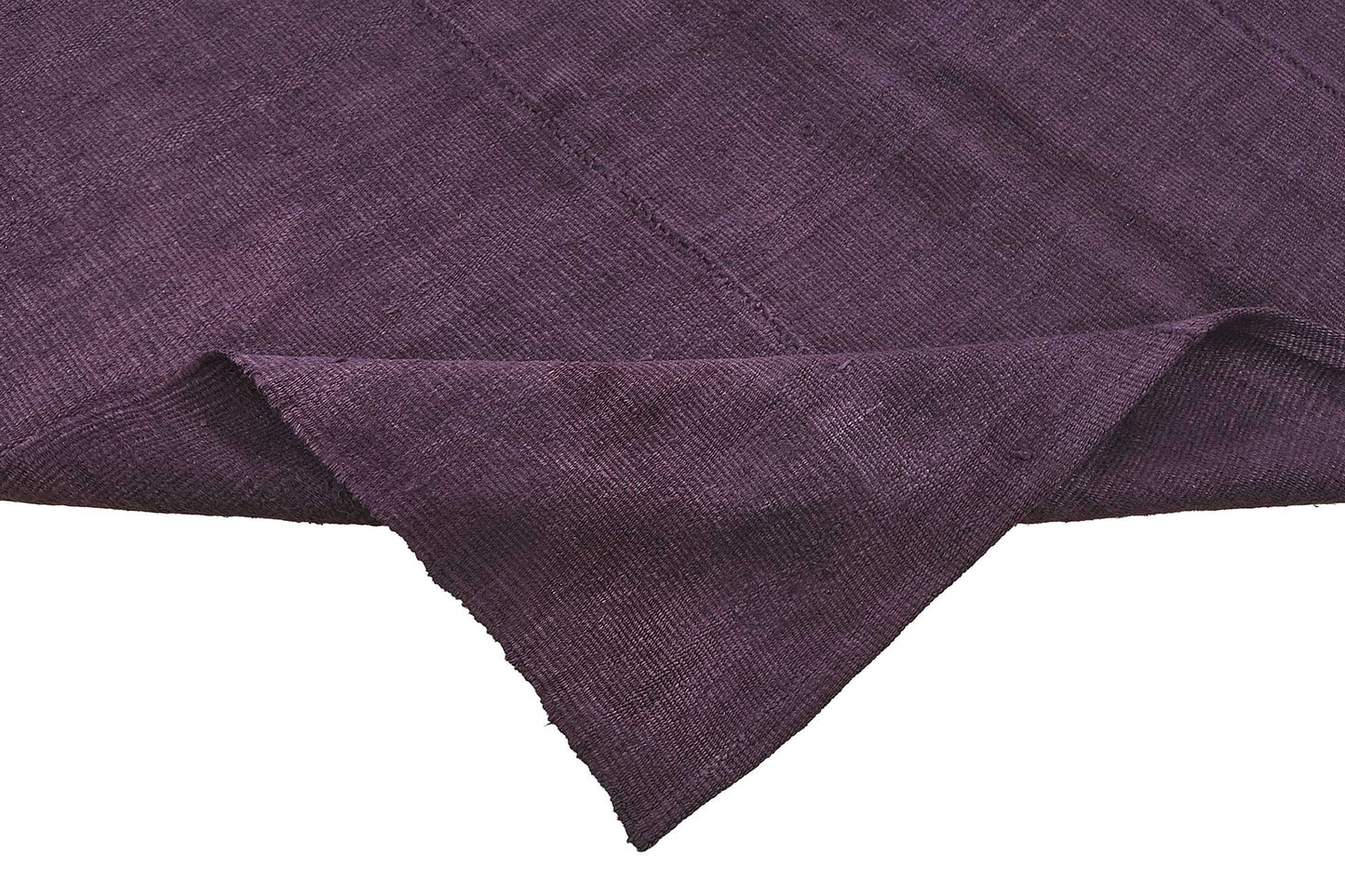 6x9 Purple Color Hemp Kilim Rug - 50459