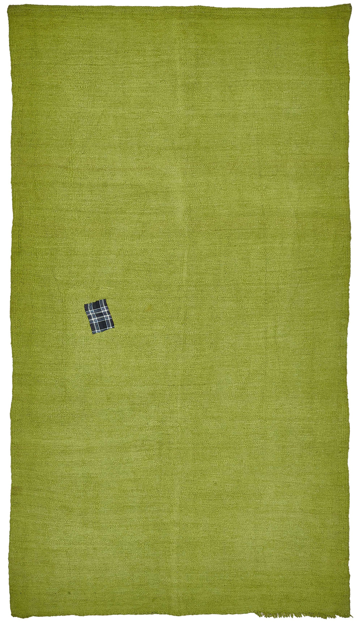 5x10 Green Color Hemp Kilim Rug - 50460