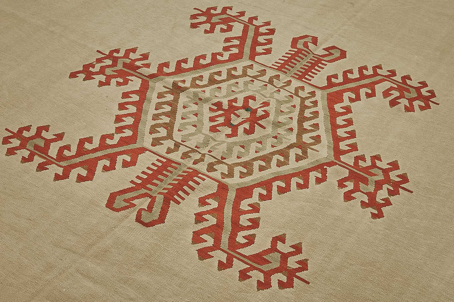 8x11 Handwoven Turkish Kilim Rug - 50509