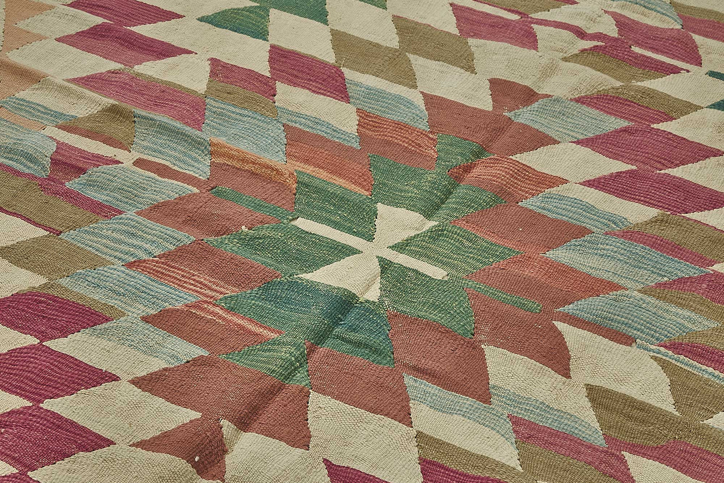 6x9 Handwoven Turkish Kilim Rug - 50521
