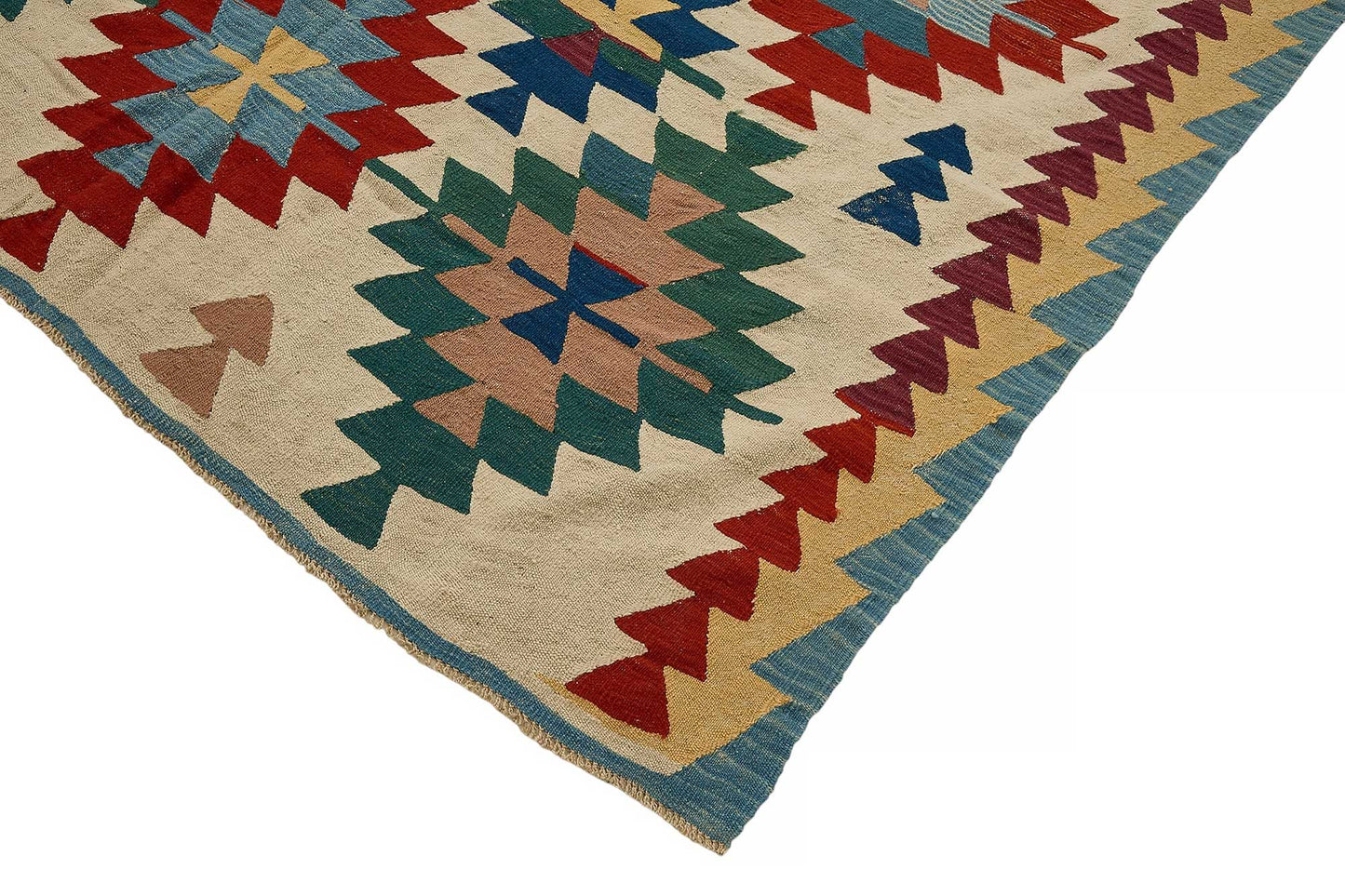 6x10 Handwoven Turkish Kilim Rug - 50531