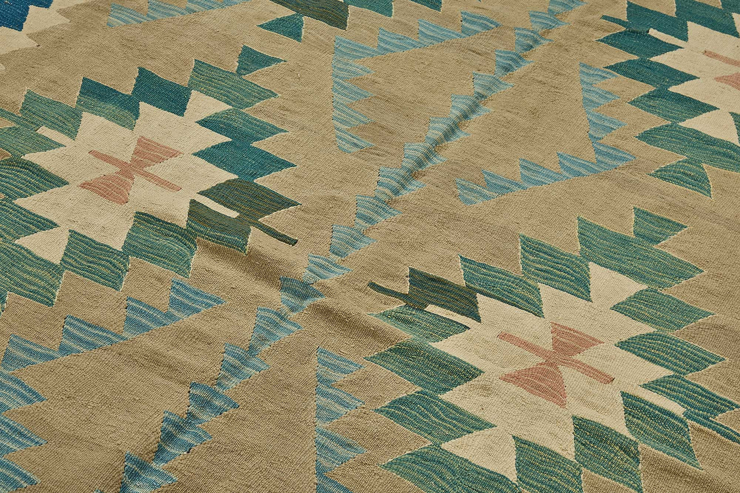 6x9 Handwoven Turkish Kilim Rug - 50542