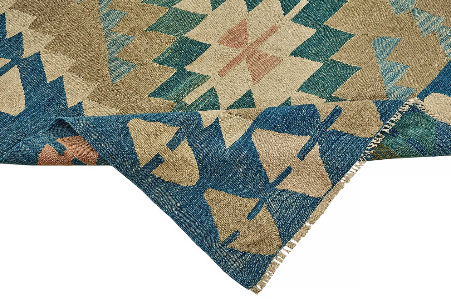 6x9 Handwoven Turkish Kilim Rug - 50542
