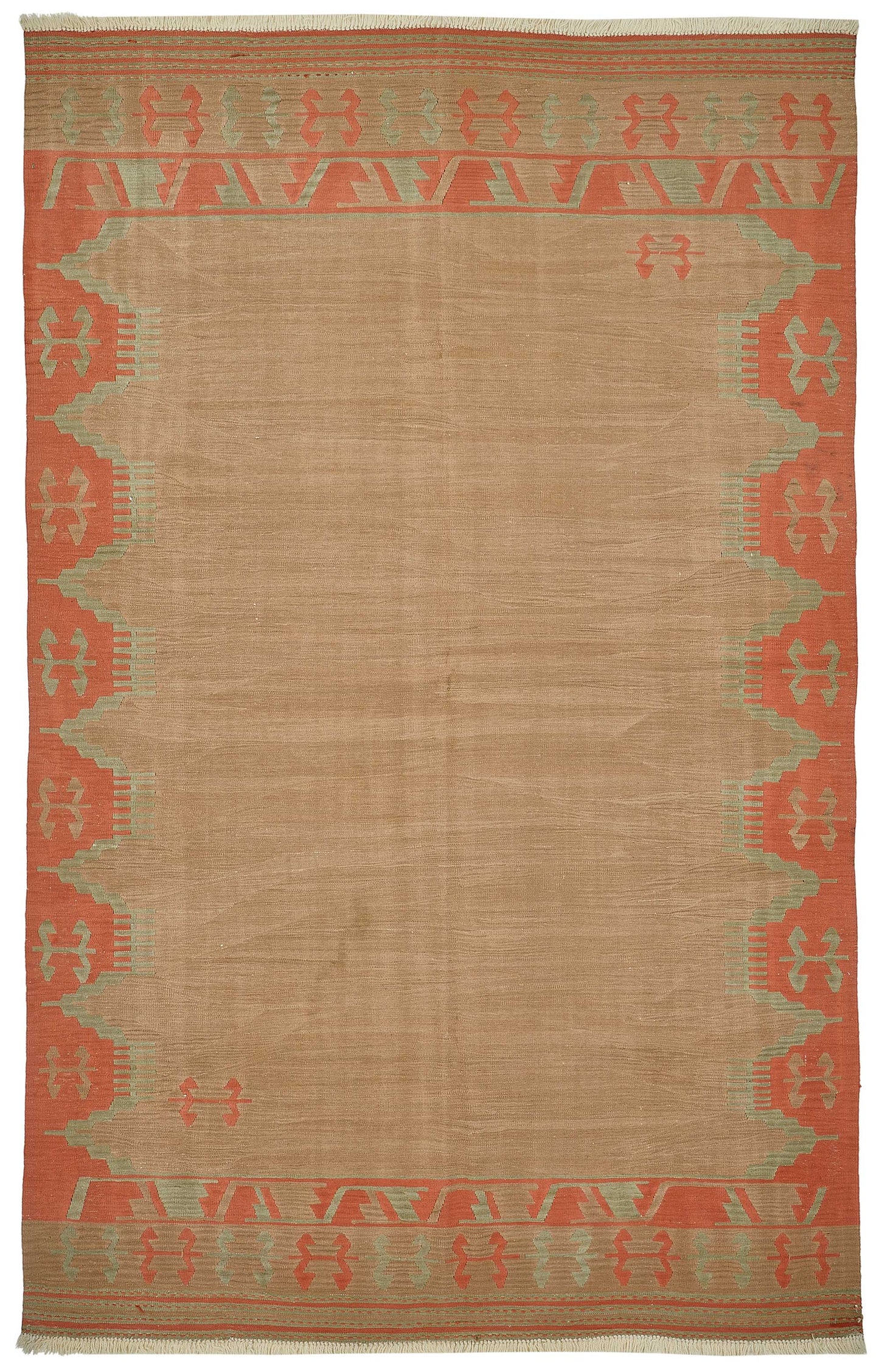 6x10 Handwoven Turkish Kilim Rug - 50543