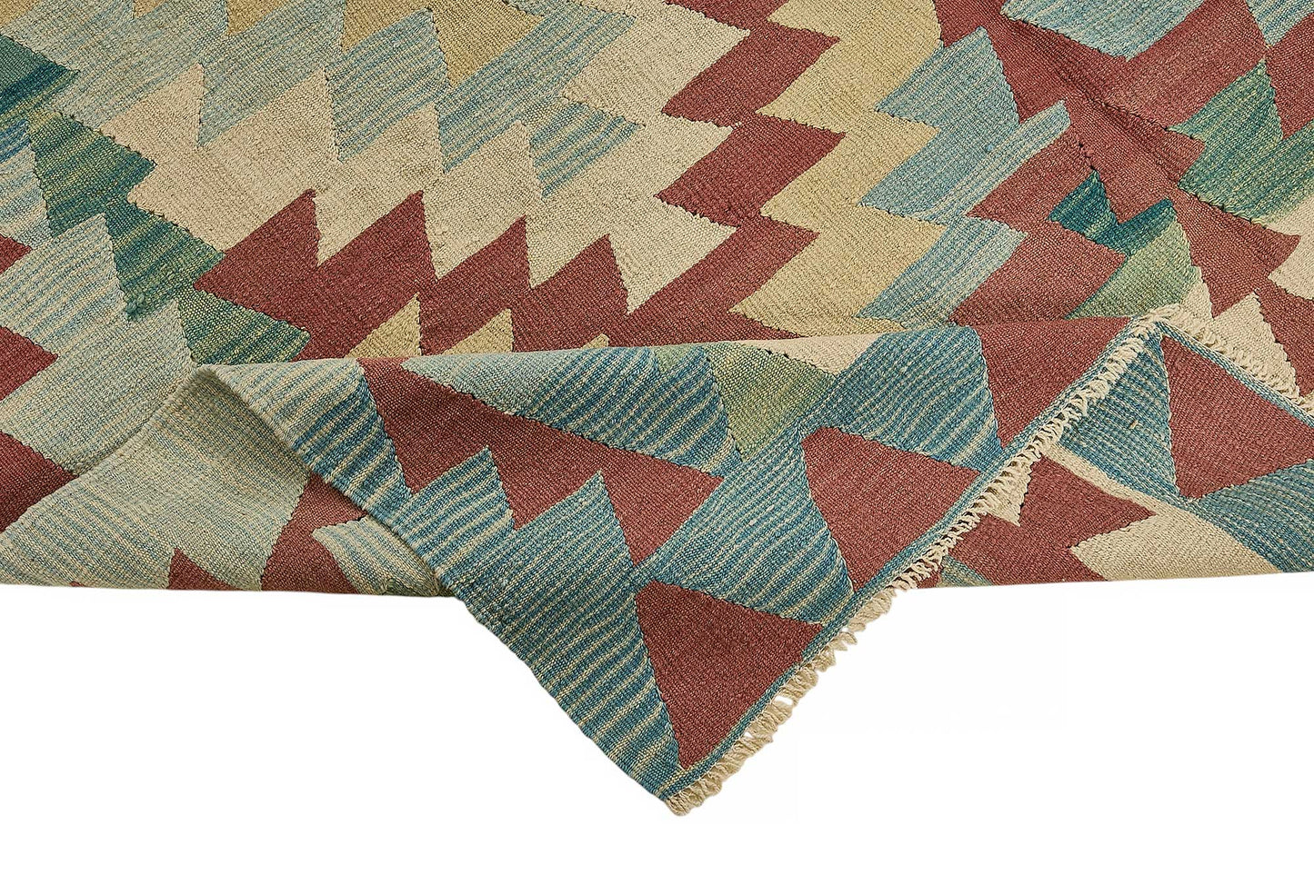 6x8 Handwoven Turkish Kilim Rug - 50550