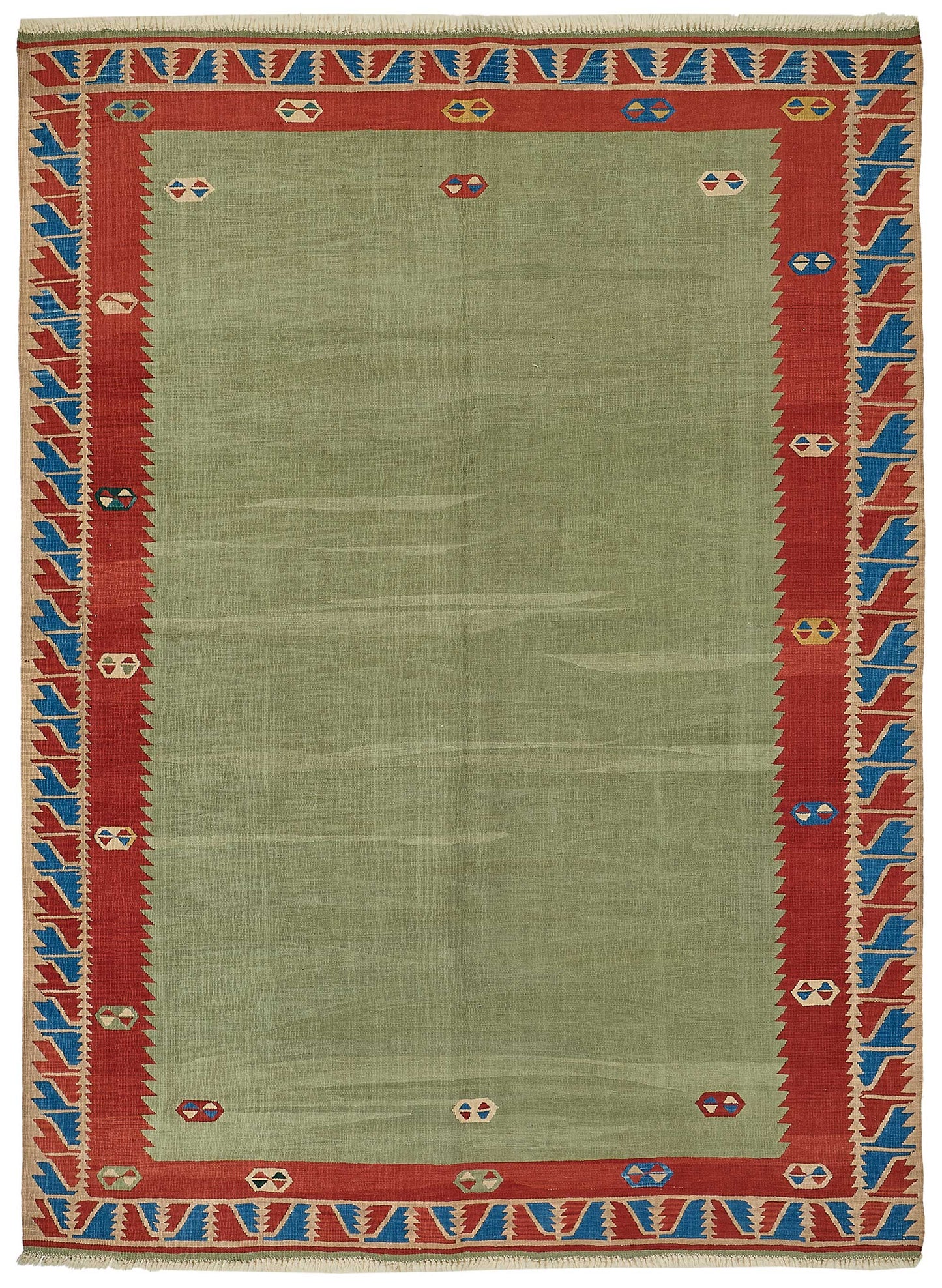 6x8 Handwoven Turkish Kilim Rug - 50561