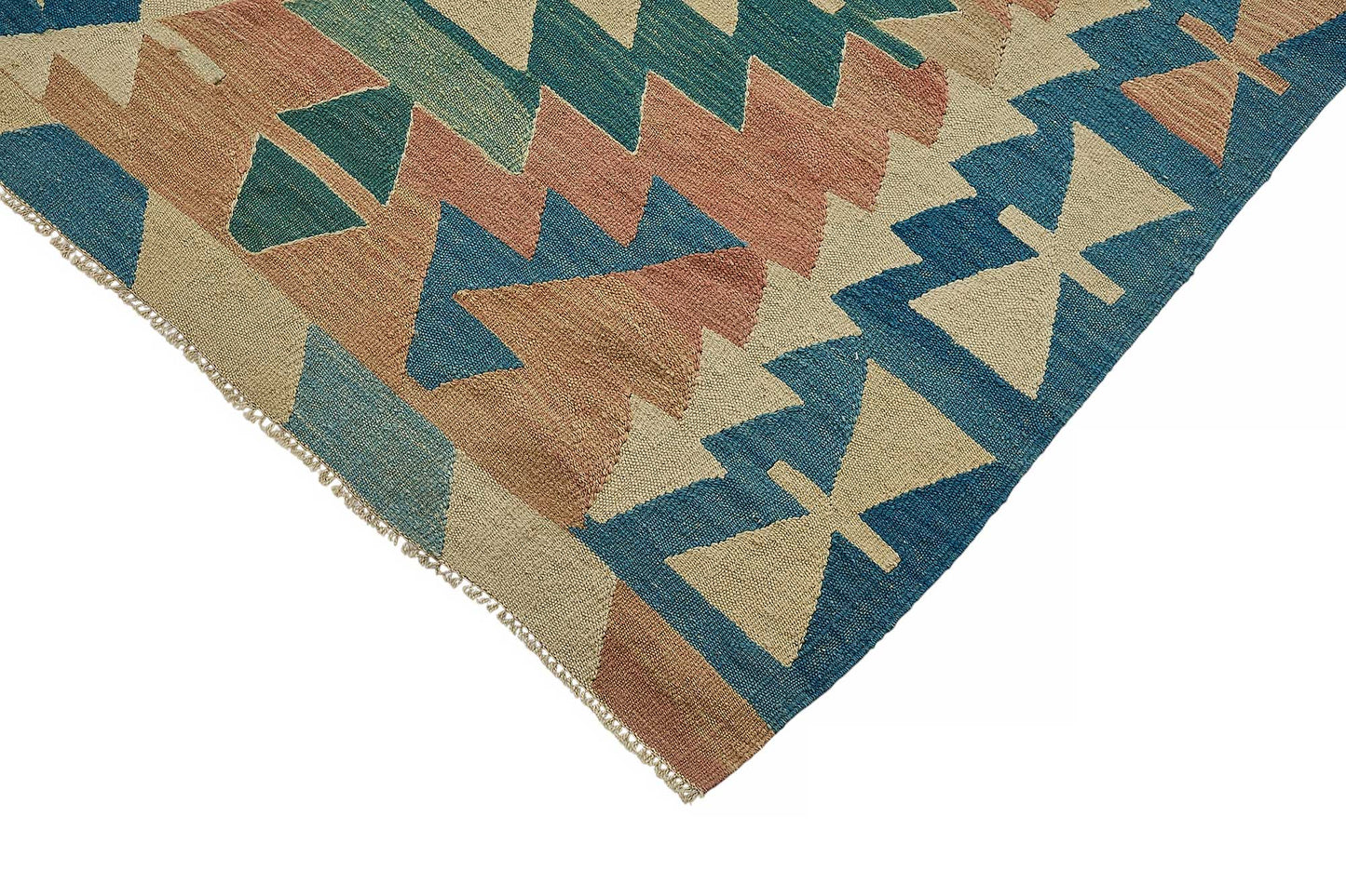 6x9 Handwoven Turkish Kilim Rug - 50562