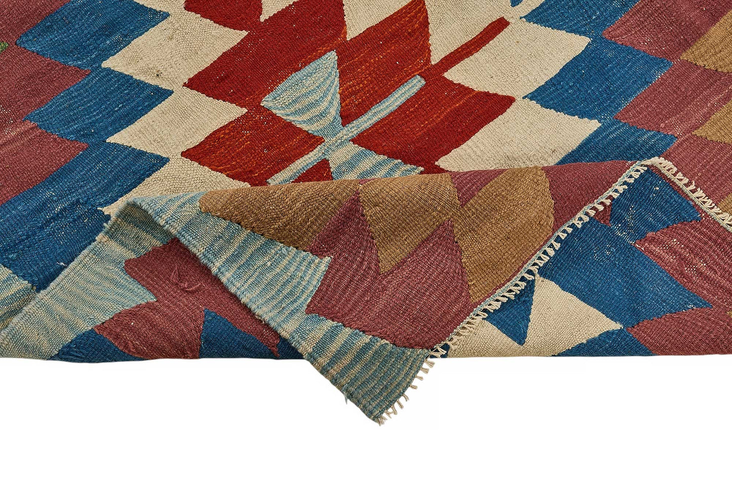 6x8 Handwoven Turkish Kilim Rug - 50563