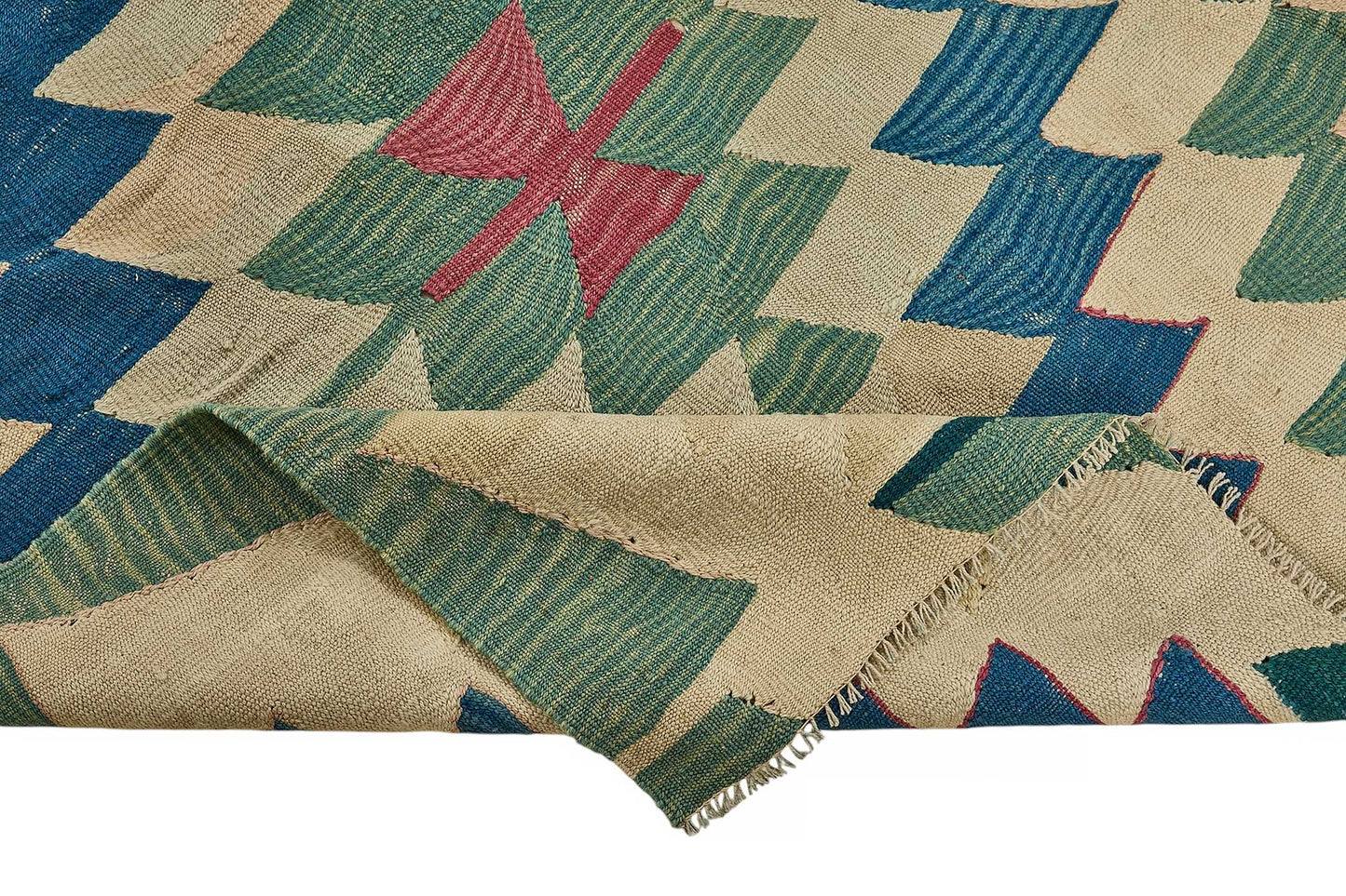 6x9 Handwoven Turkish Kilim Rug - 50585