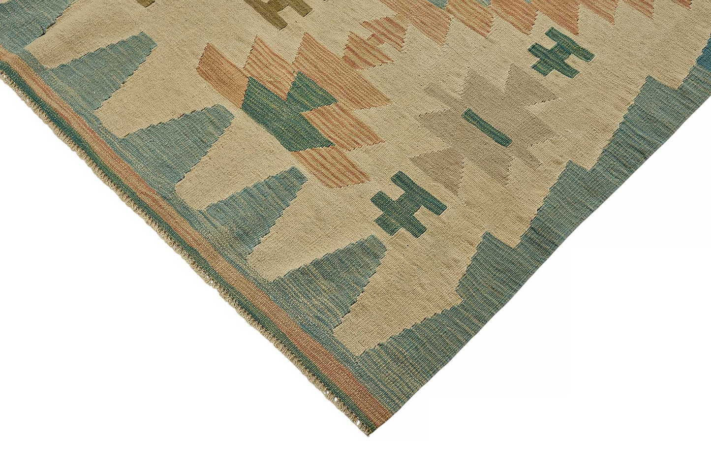 6x9 Handwoven Turkish Kilim Rug - 50591