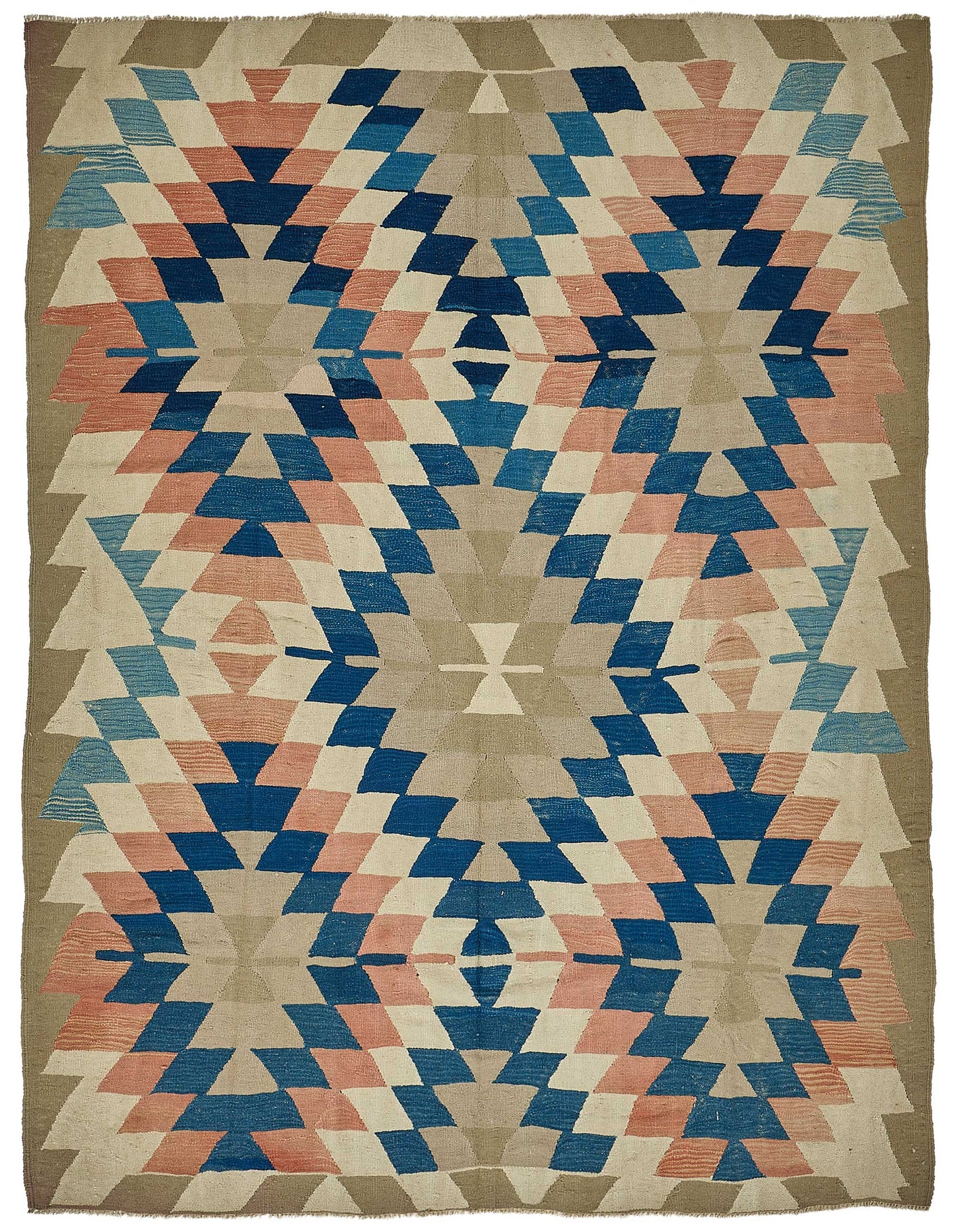 6x8 Handwoven Turkish Kilim Rug - 50595