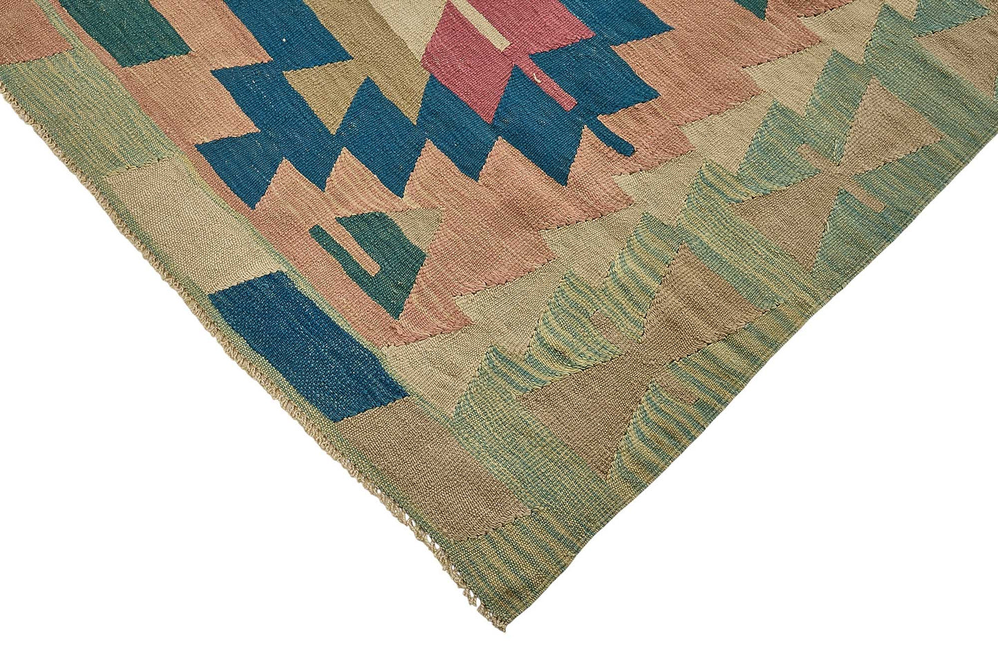 6x9 Handwoven Turkish Kilim Rug - 50604