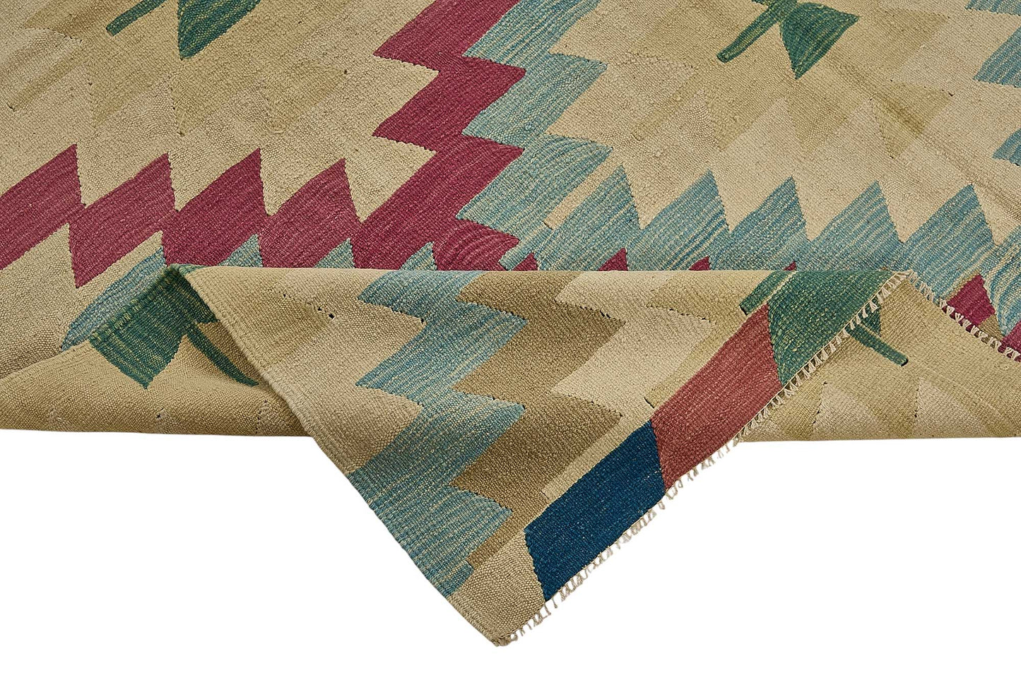 6x9 Handwoven Turkish Kilim Rug - 50608